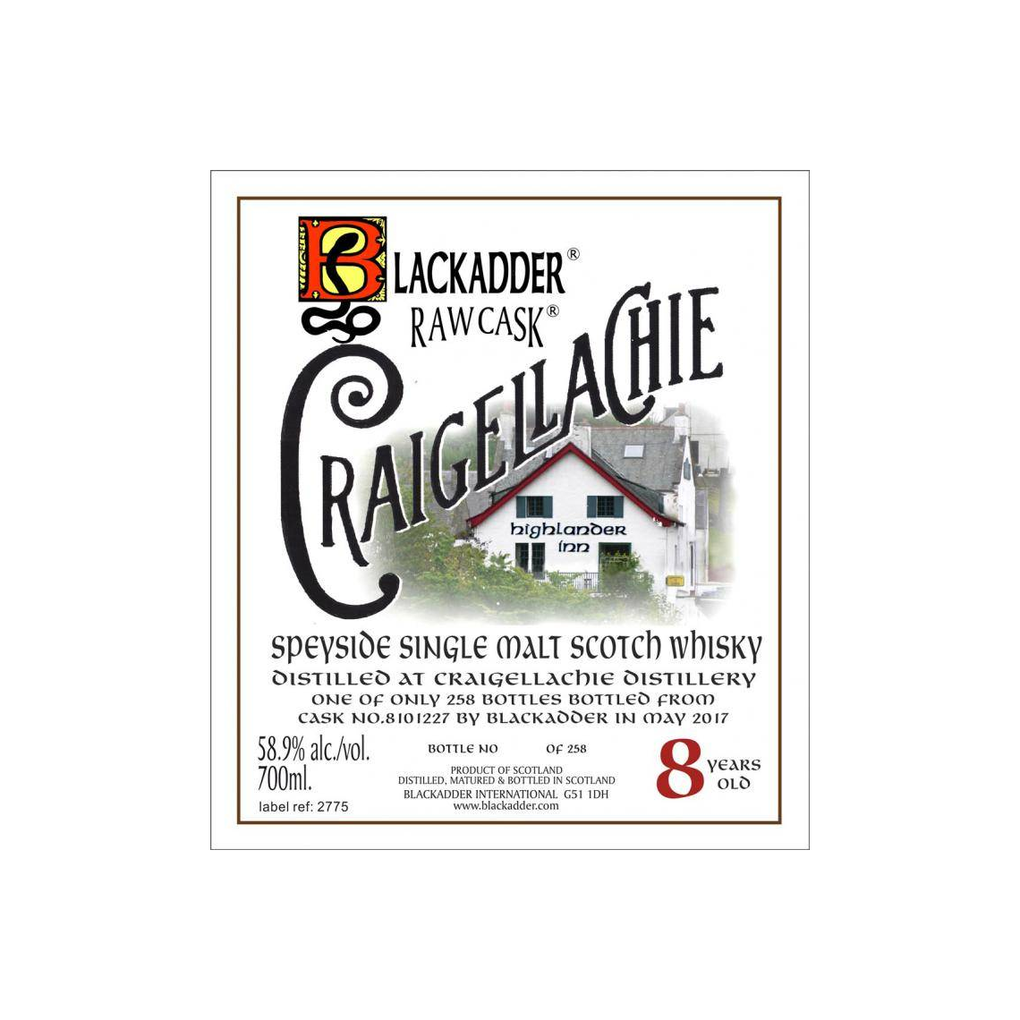 Craigellachie 2008 8 Years Single Malt Whisky 2