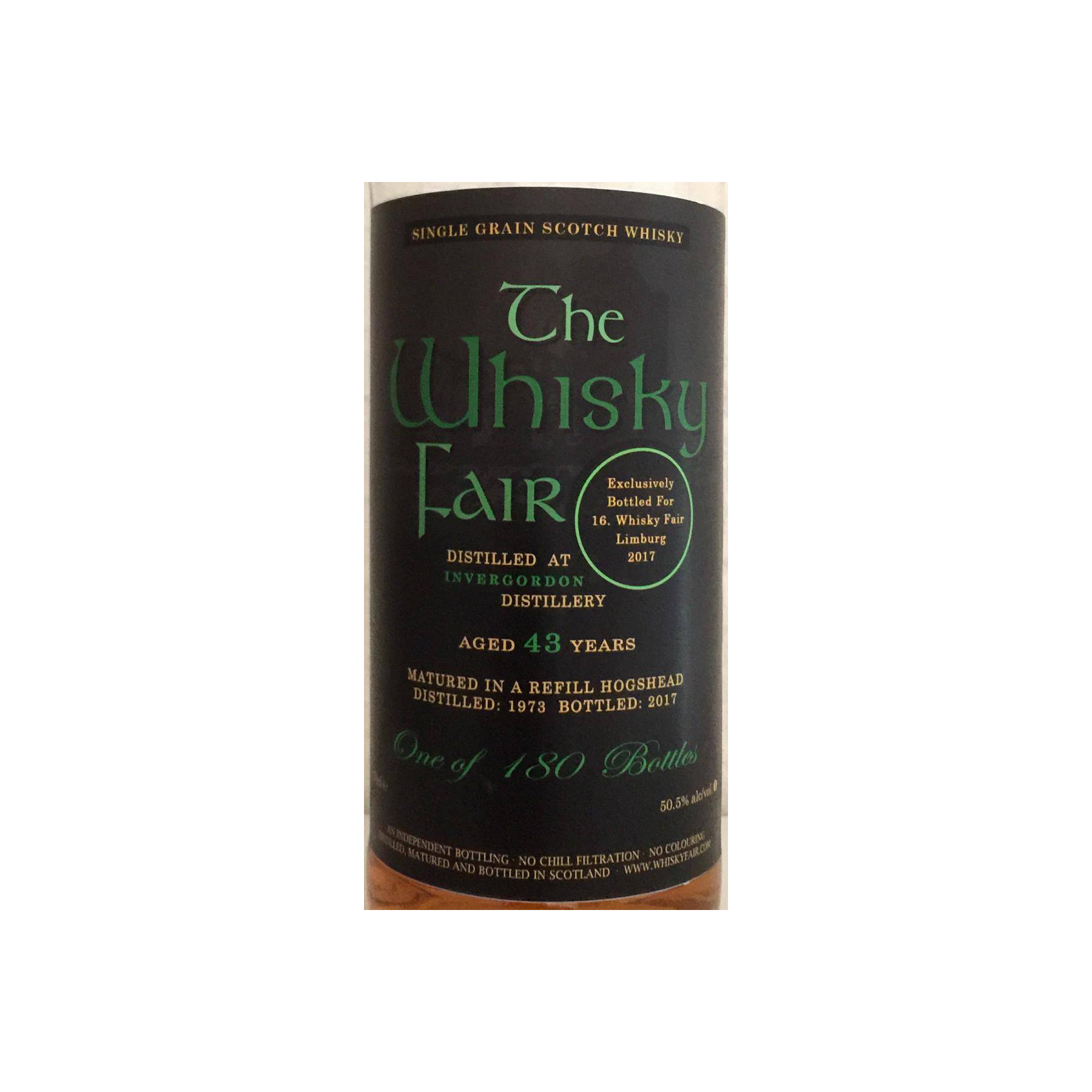 Invergordon 1973 43 Years Single Grain Whisky