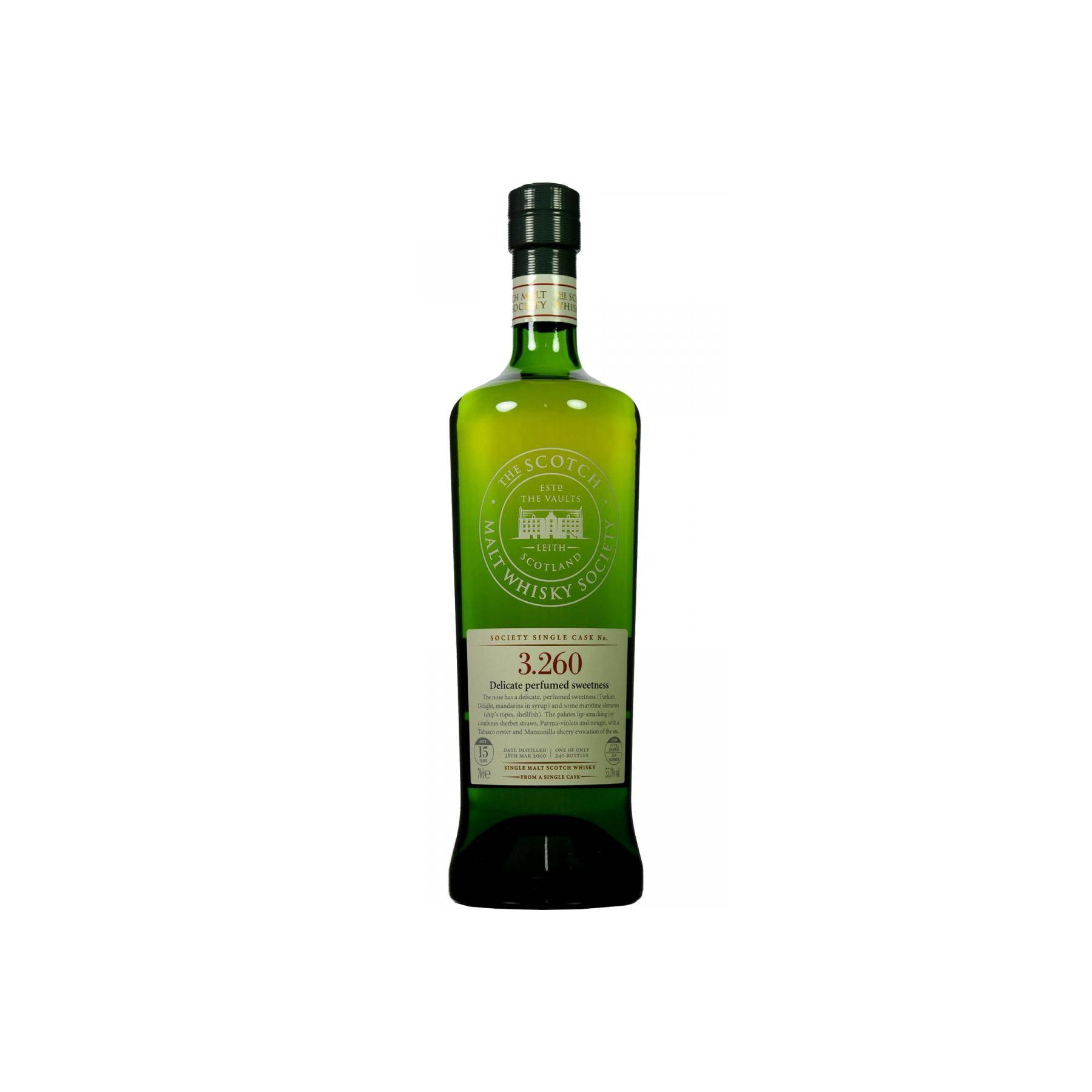 The Scotch Malt Whisky Society 2000 15 Years Single Malt Whisky