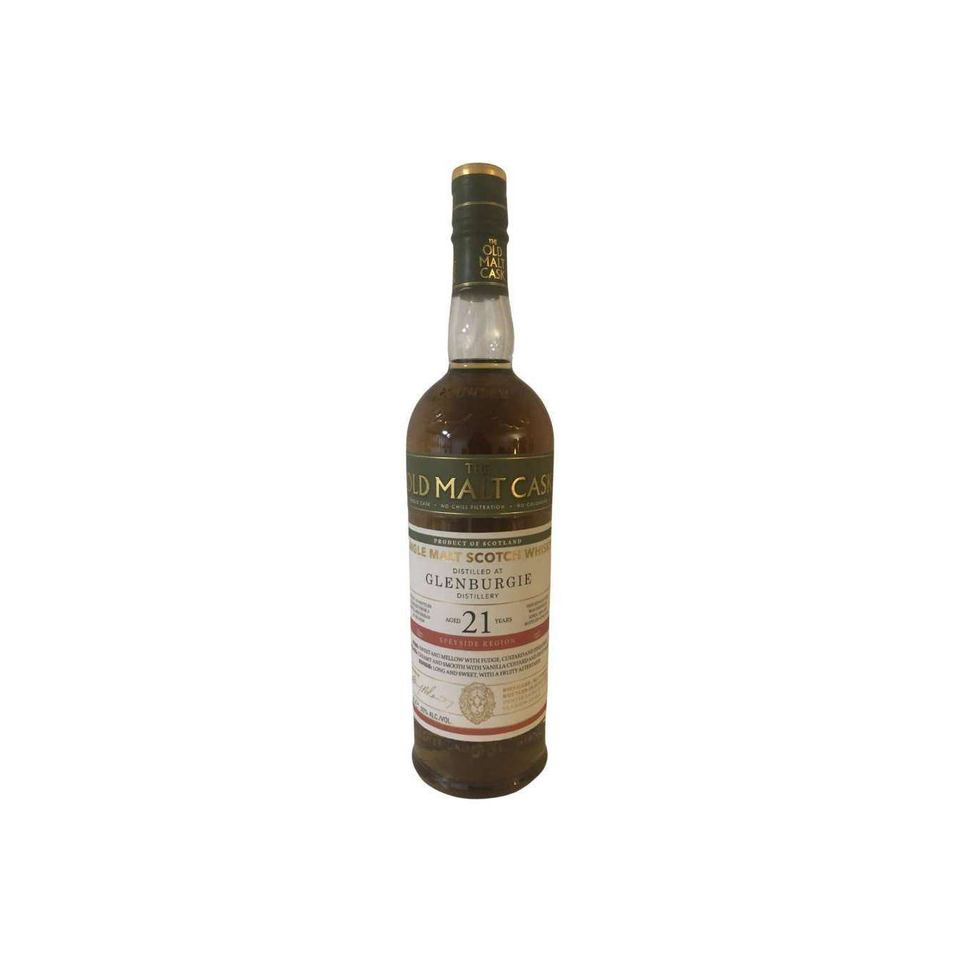 Glenburgie Old Malt Cask 1995 21 Years Single Malt Whisky