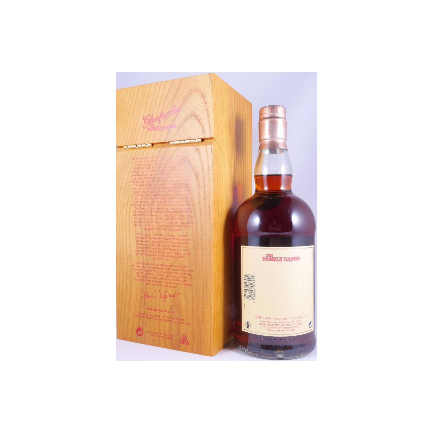 Glenfarclas 1990 27 Years Single Malt Whisky 3