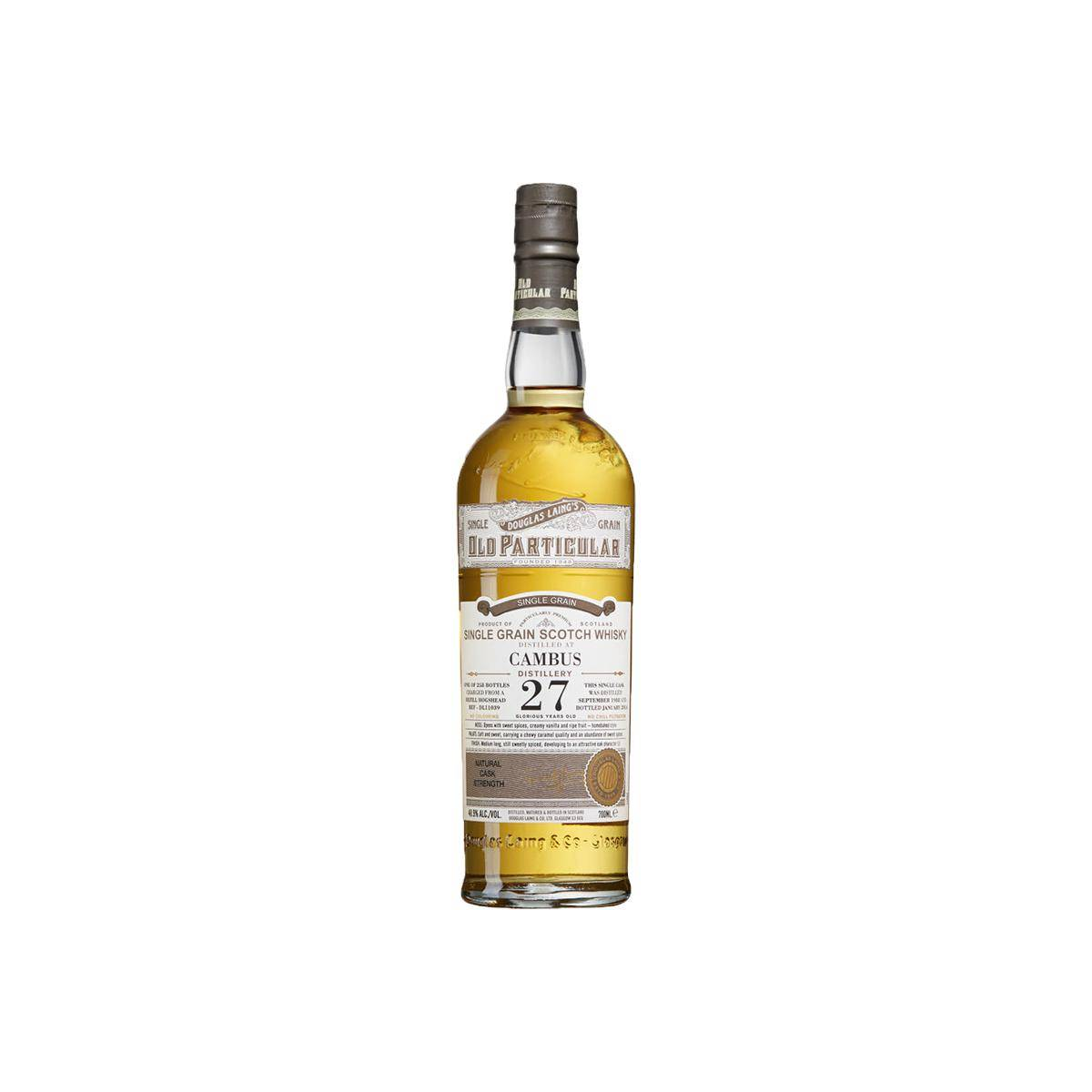 Cambus Old Particular 1988 27 Years Single Grain Whisky