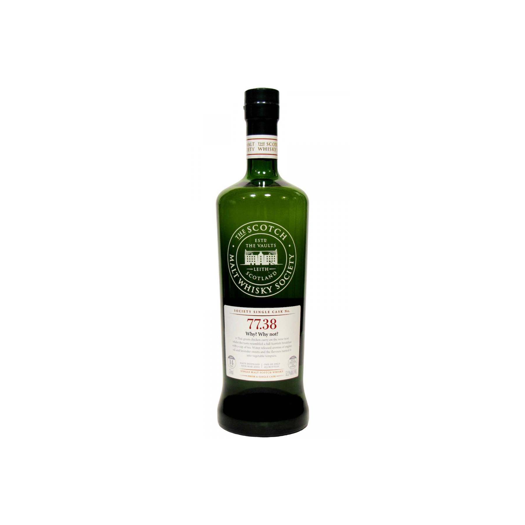 The Scotch Malt Whisky Society 2000 14 Years Single Malt Whisky