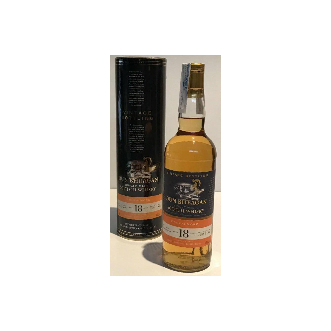 Convalmore 1984 18 Years Single Malt Whisky 3