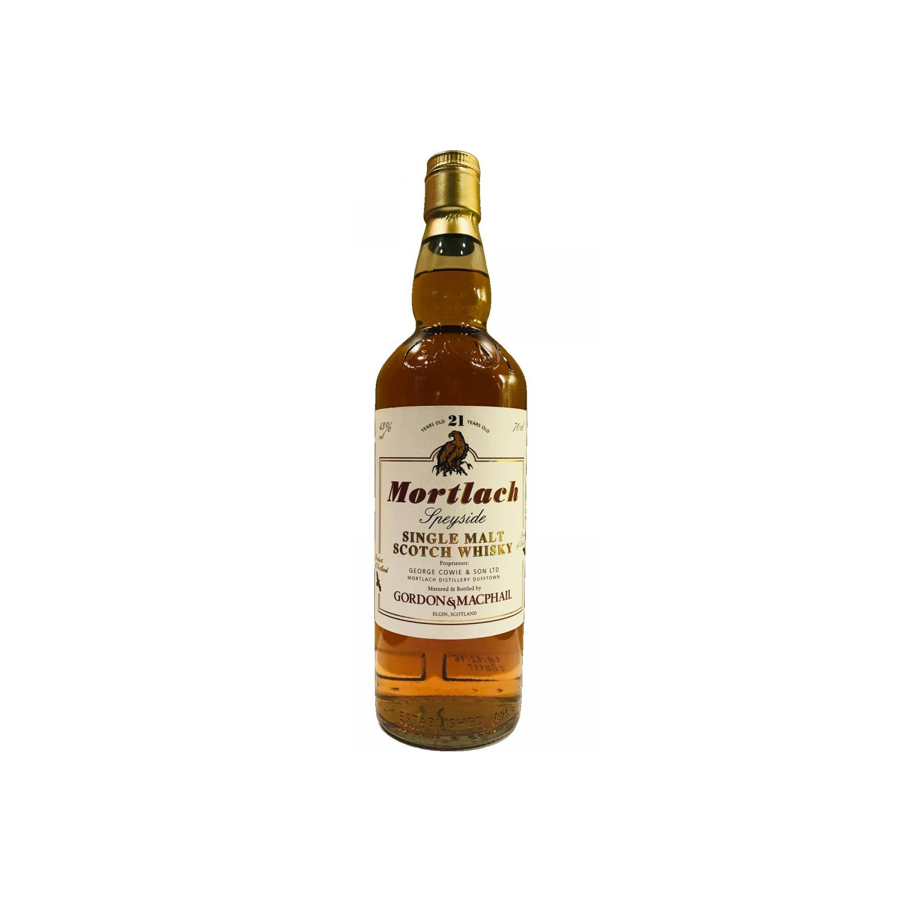 Mortlach Licensed Bottling 21 Years Single Malt Whisky