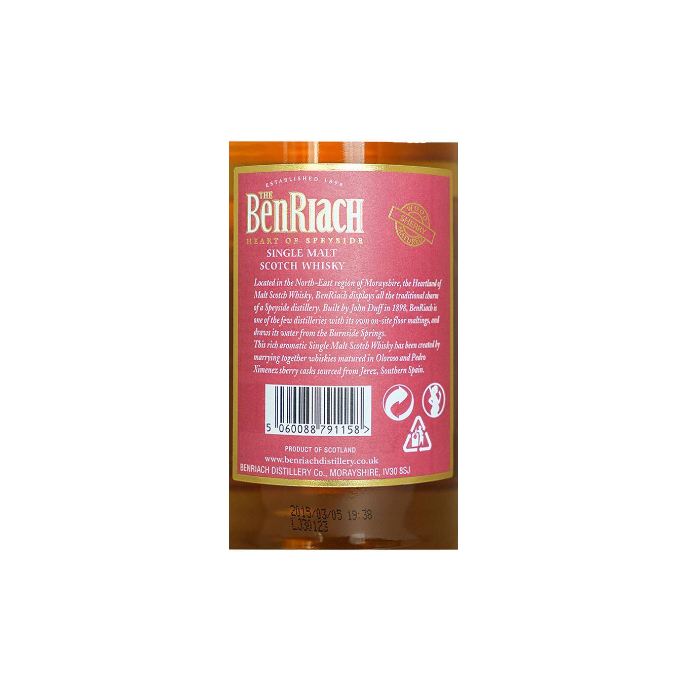 BenRiach 12 Years Single Malt Whisky 2