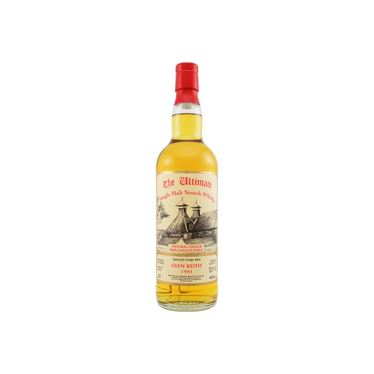 Glen Keith The Ultimate 1991 24 Years Single Malt Whisky