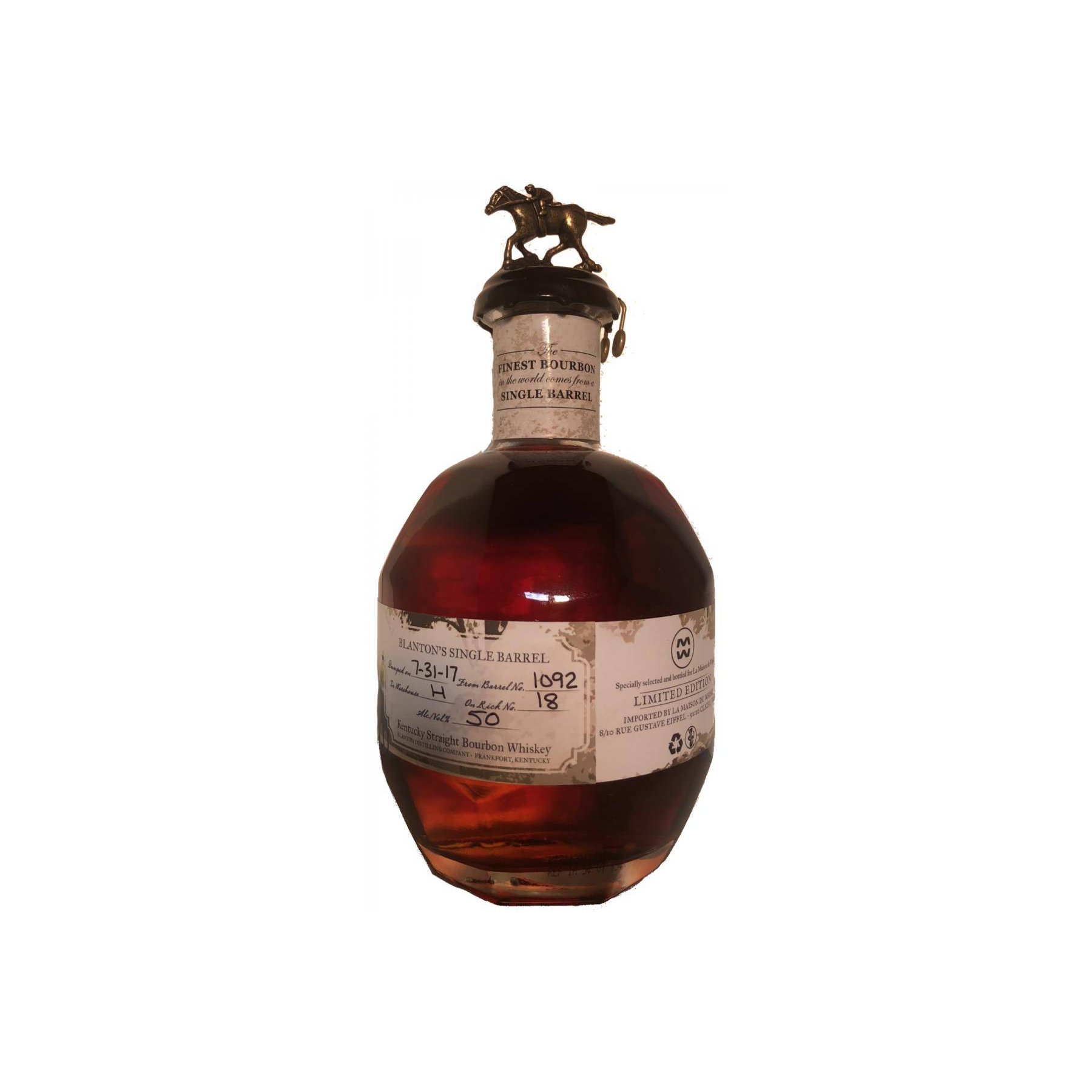 Blanton's Bourbon Whisky