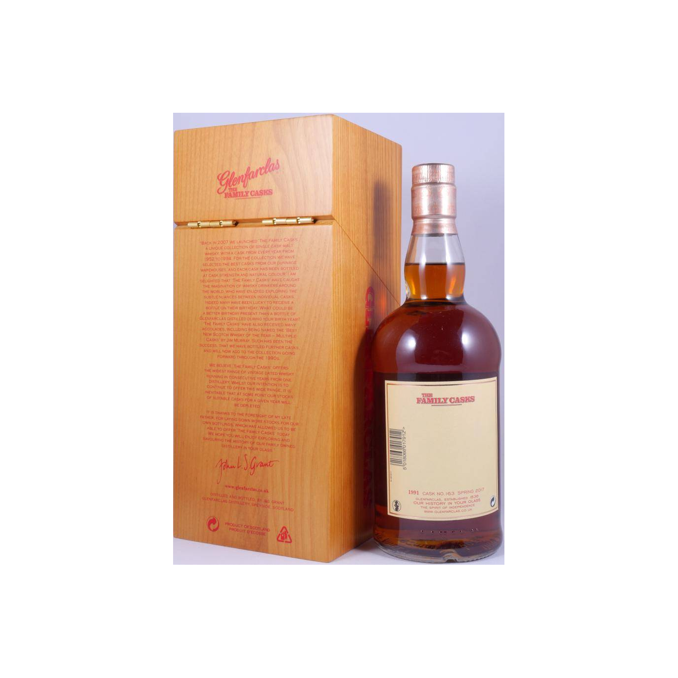 Glenfarclas 1991 25 Years Single Malt Whisky 3