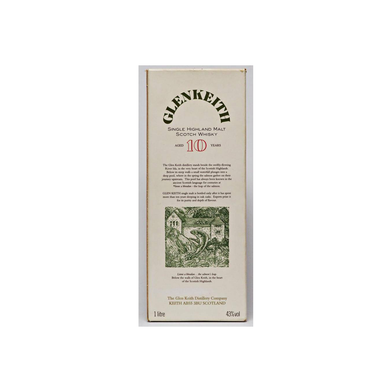 Glen Keith 10 Years Single Malt Whisky 3
