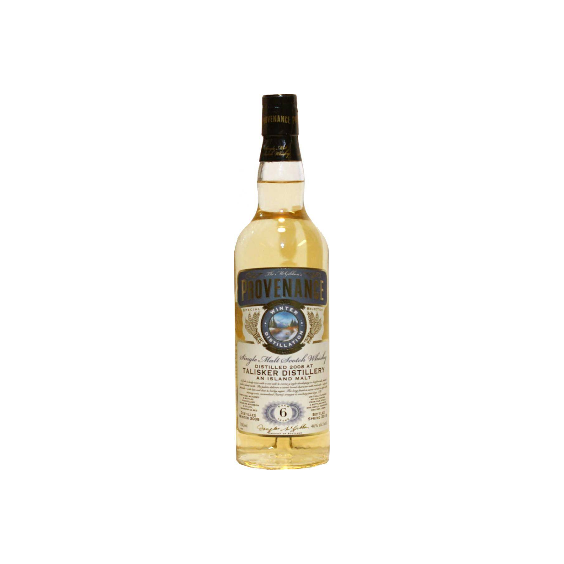 Talisker McGibbon's Provenance 2008 6 Years Single Malt Whisky 2