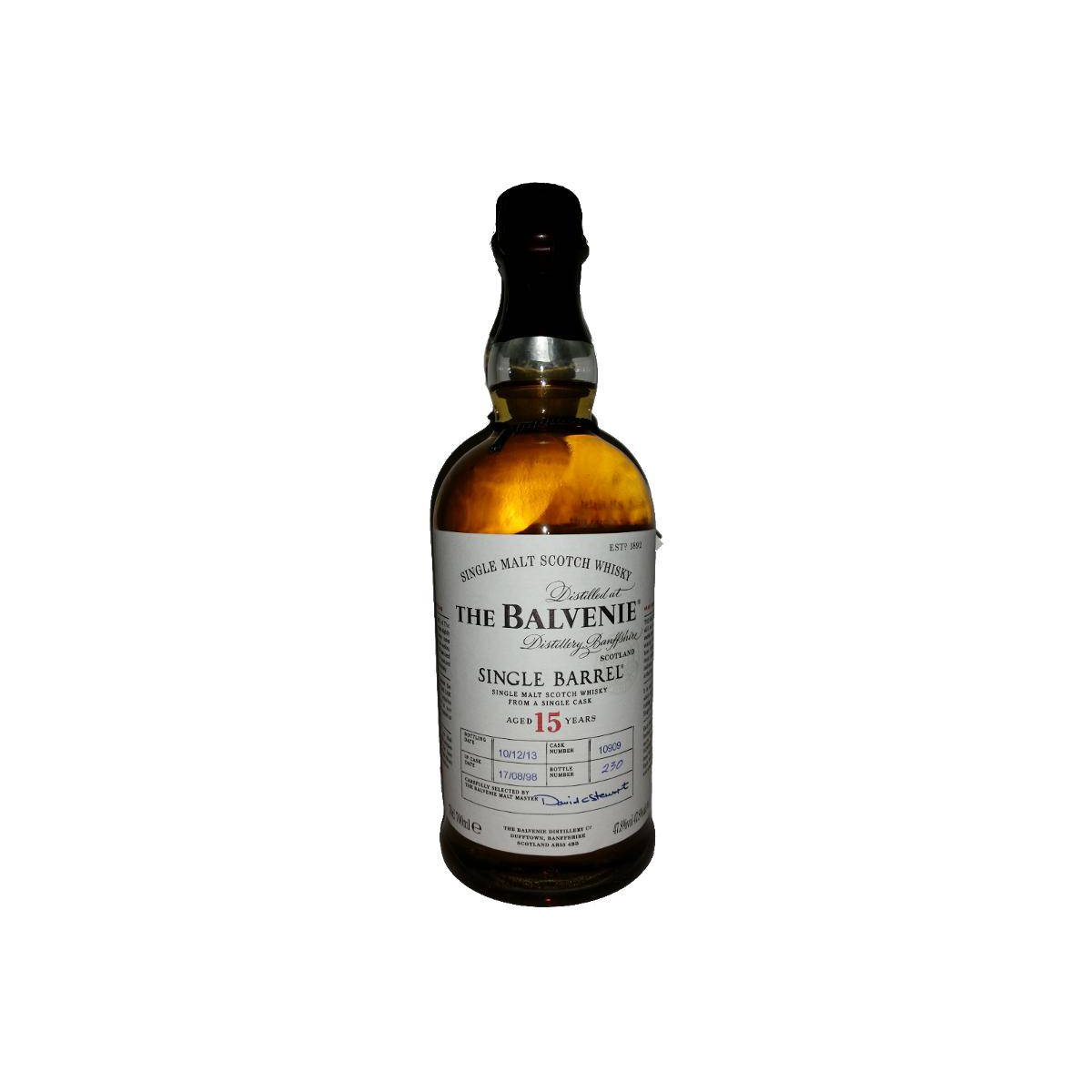 The Balvenie Single Cask 1998 15 Years Single Malt Whisky