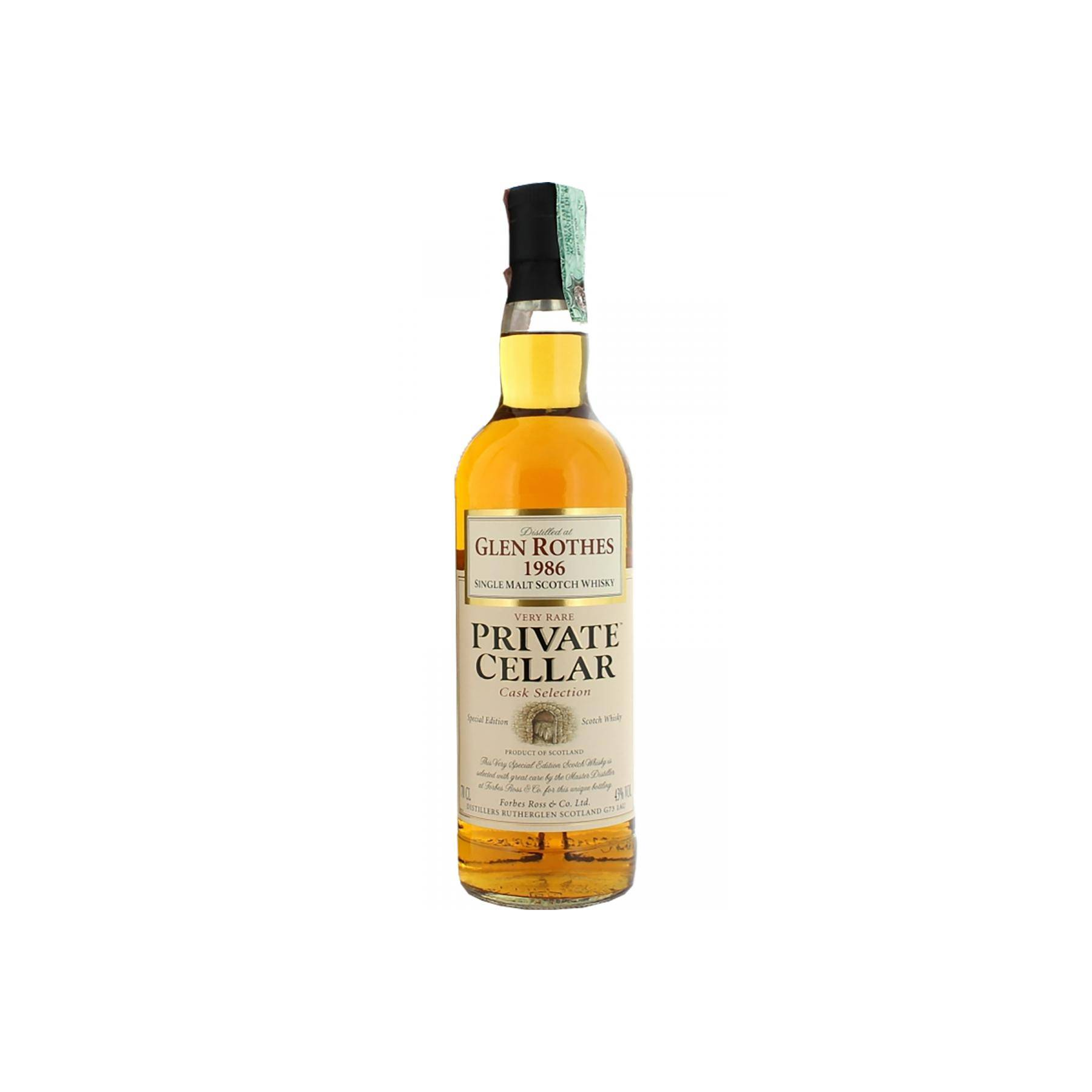 The Glenrothes 1986 23 Years Single Malt Whisky