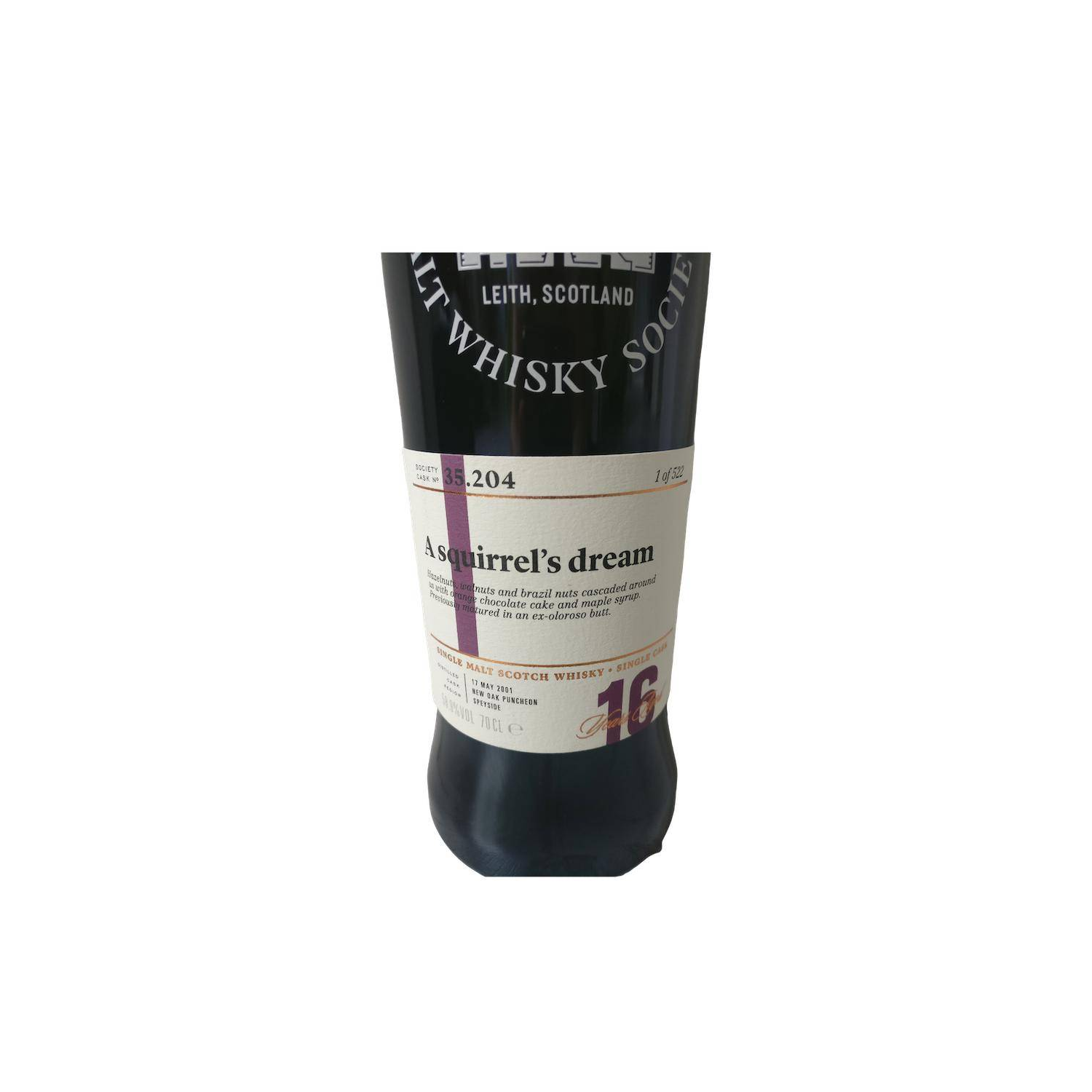 The Scotch Malt Whisky Society 2001 16 Years Single Malt Whisky 2