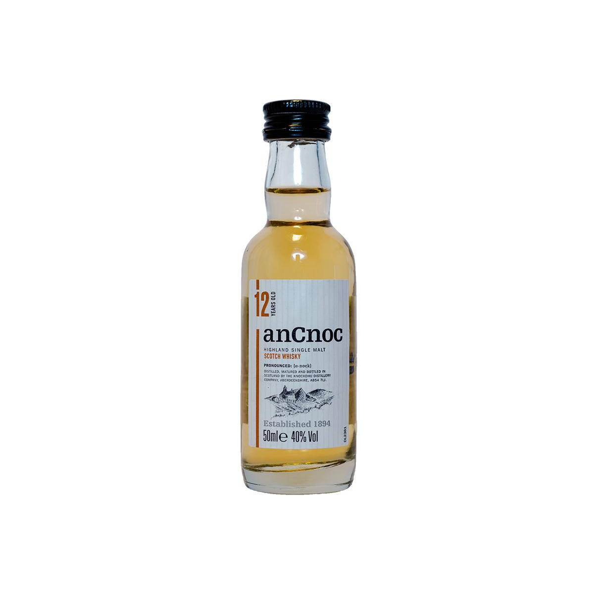 An Cnoc Miniature 12 Years Single Malt Whisky 2