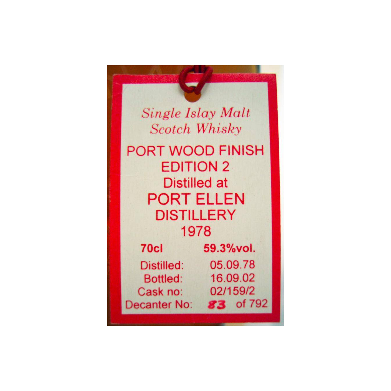 Port Ellen 1978 24 Years Single Malt Whisky 2