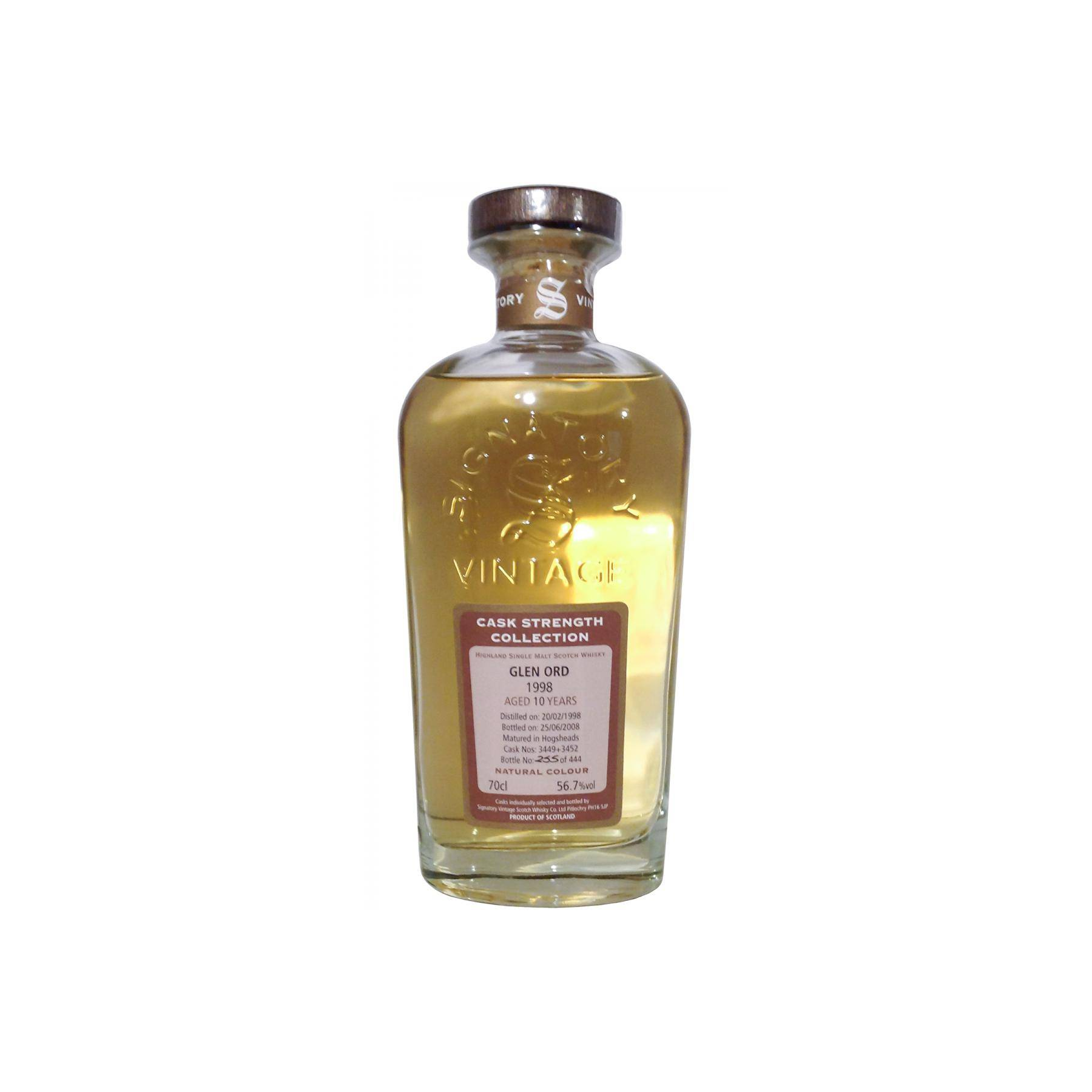 Glen Ord Cask Strength Collection 1998 10 Years Single Malt Whisky