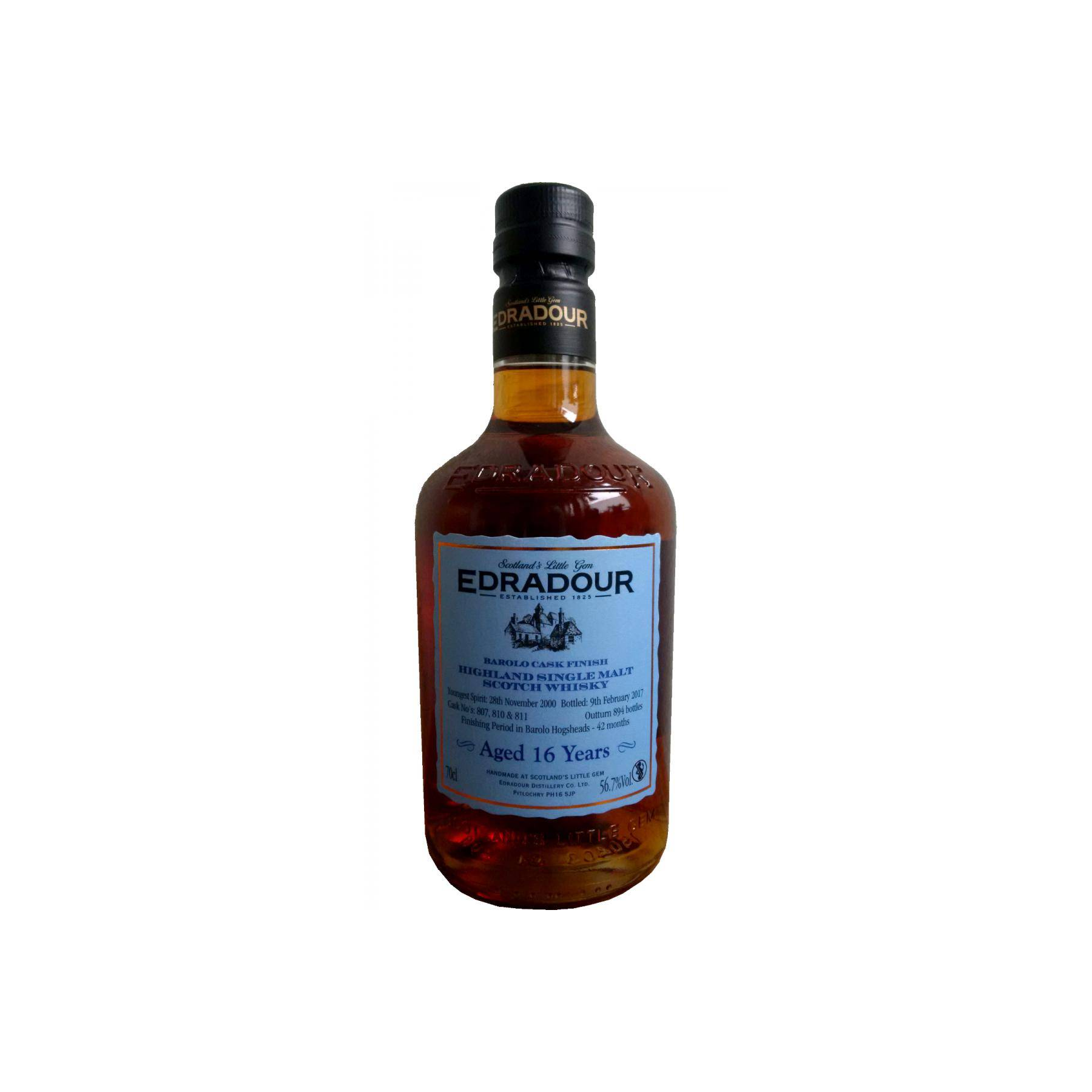 Edradour 2000 16 Years Single Malt Whisky