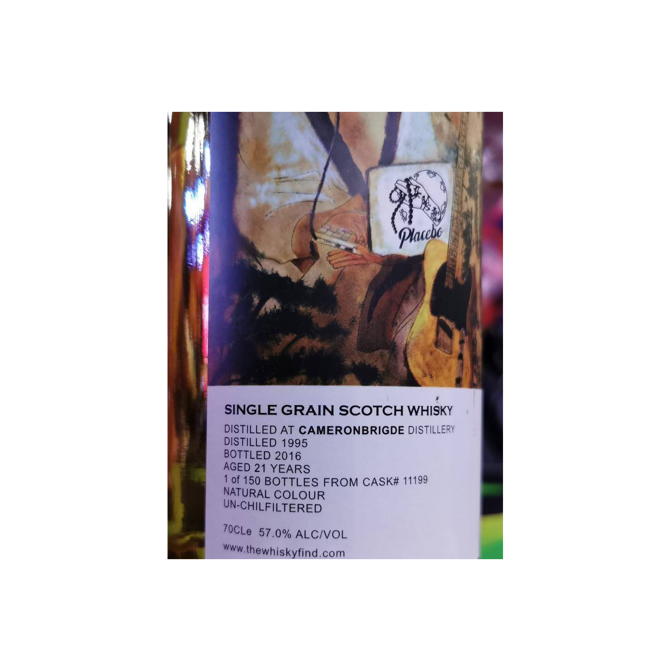 Cameronbridge 1995 21 Years Single Grain Whisky 2