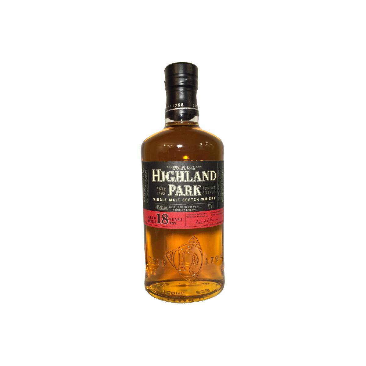 Highland Park 18 Years Single Malt Whisky