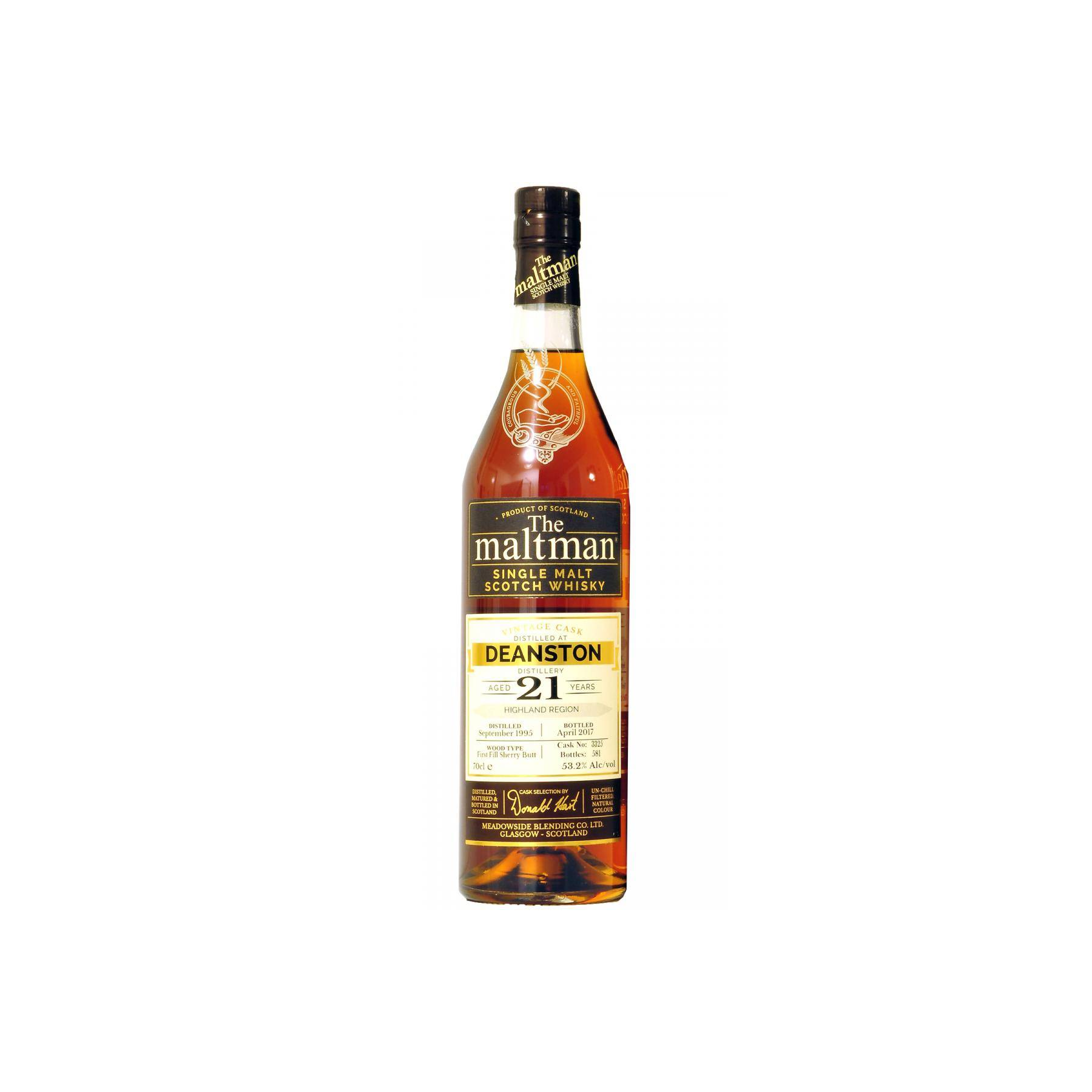 Deanston 1995 21 Years Single Malt Whisky