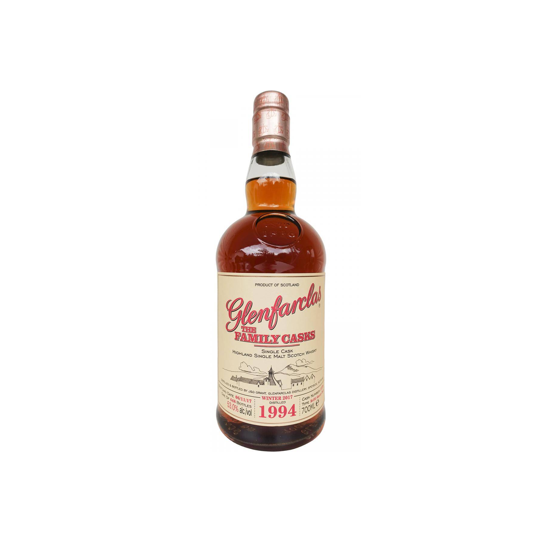 Glenfarclas 1994 23 Years Single Malt Whisky