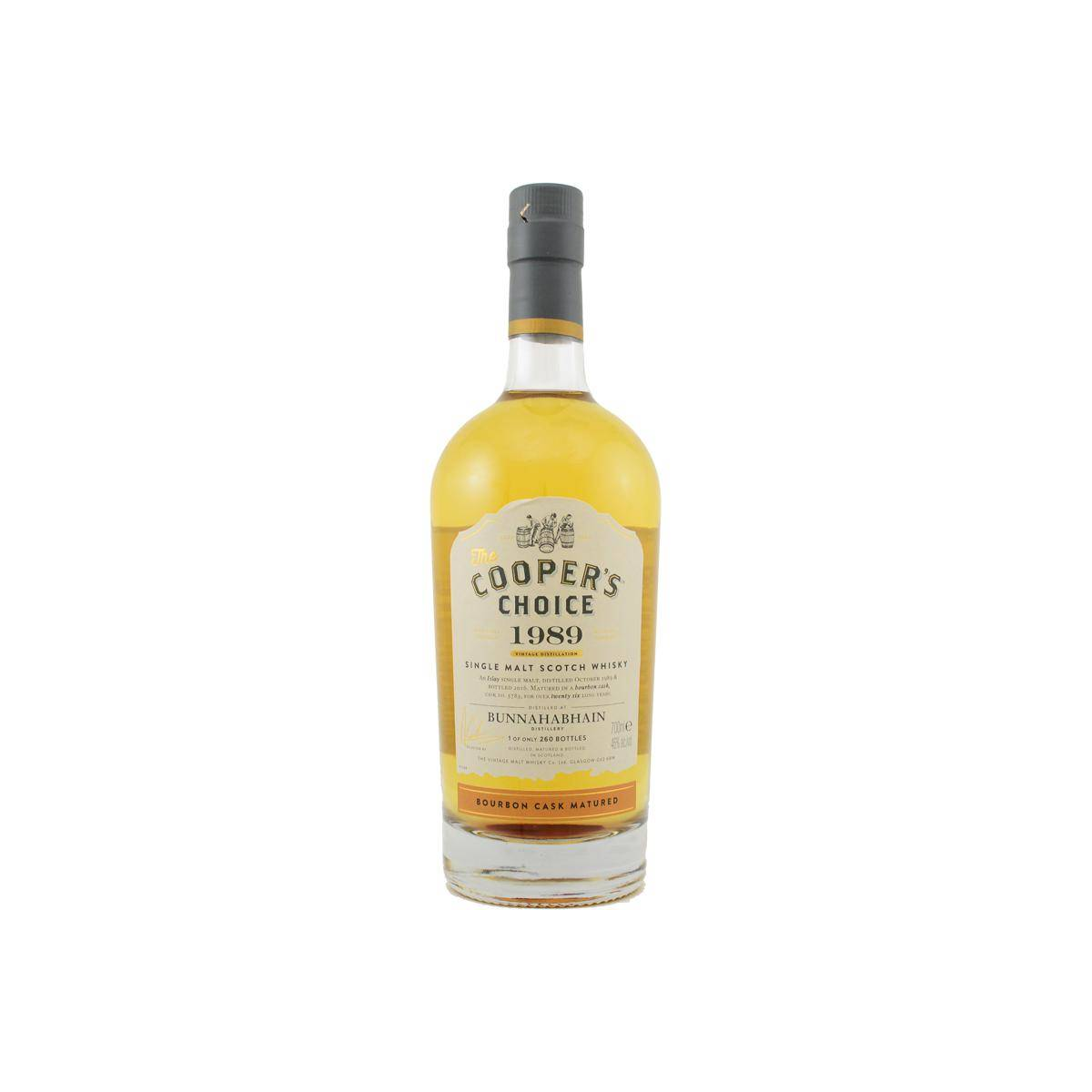 Bunnahabhain The Cooper's Choice 1989 26 Years Single Malt Whisky