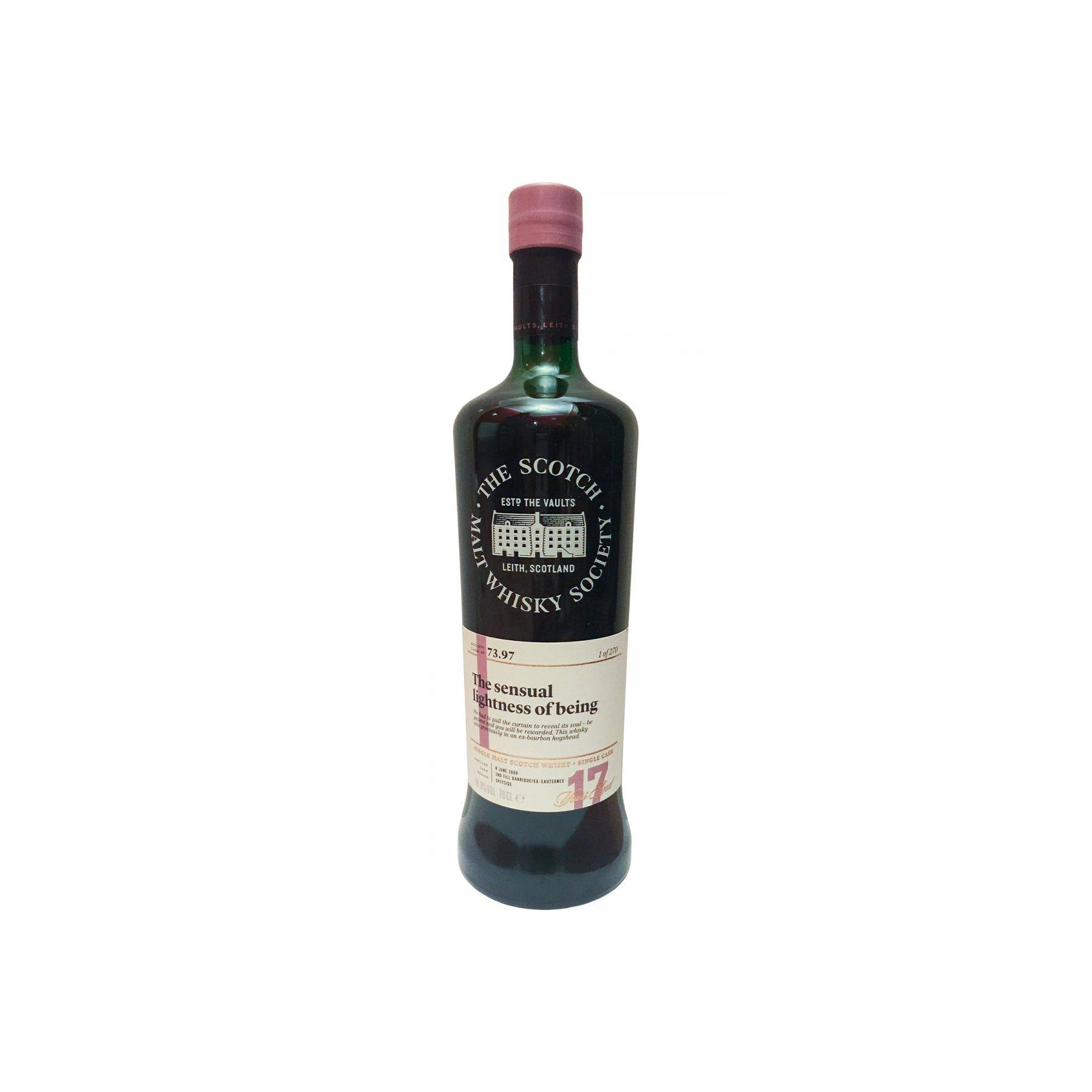 The Scotch Malt Whisky Society 2000 17 Years Single Malt Whisky