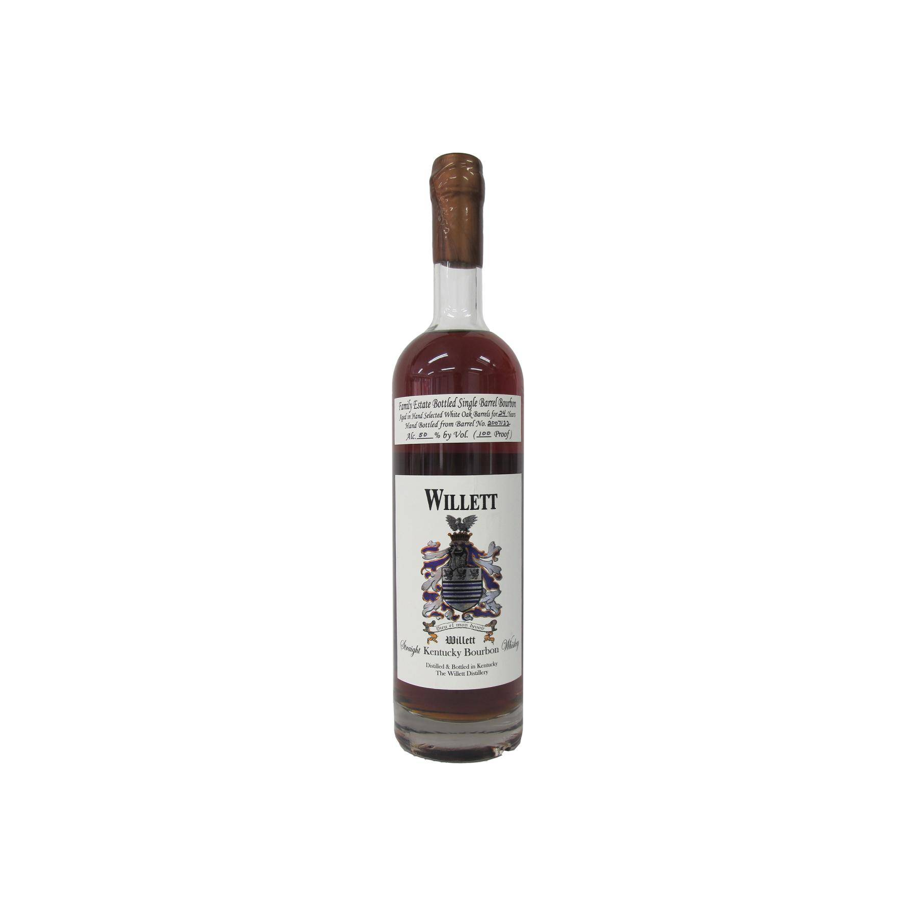 Willett Family Estate Bottled Single Barrel Bourbon 1982 24 Years Bourbon Whisky