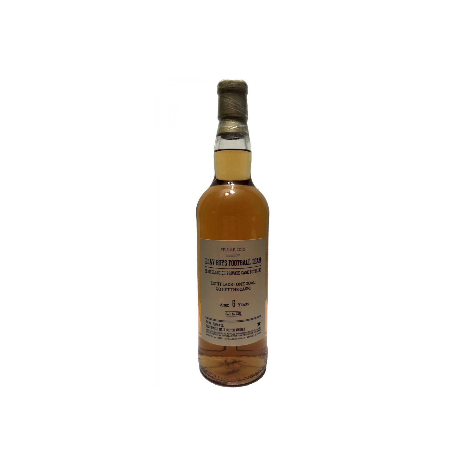 Bruichladdich 2010 6 Years Single Malt Whisky