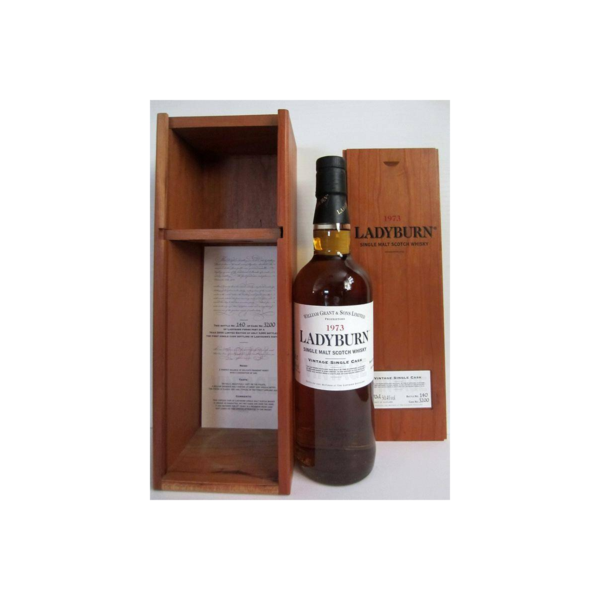 Ladyburn 1973 27 Years Single Malt Whisky 3
