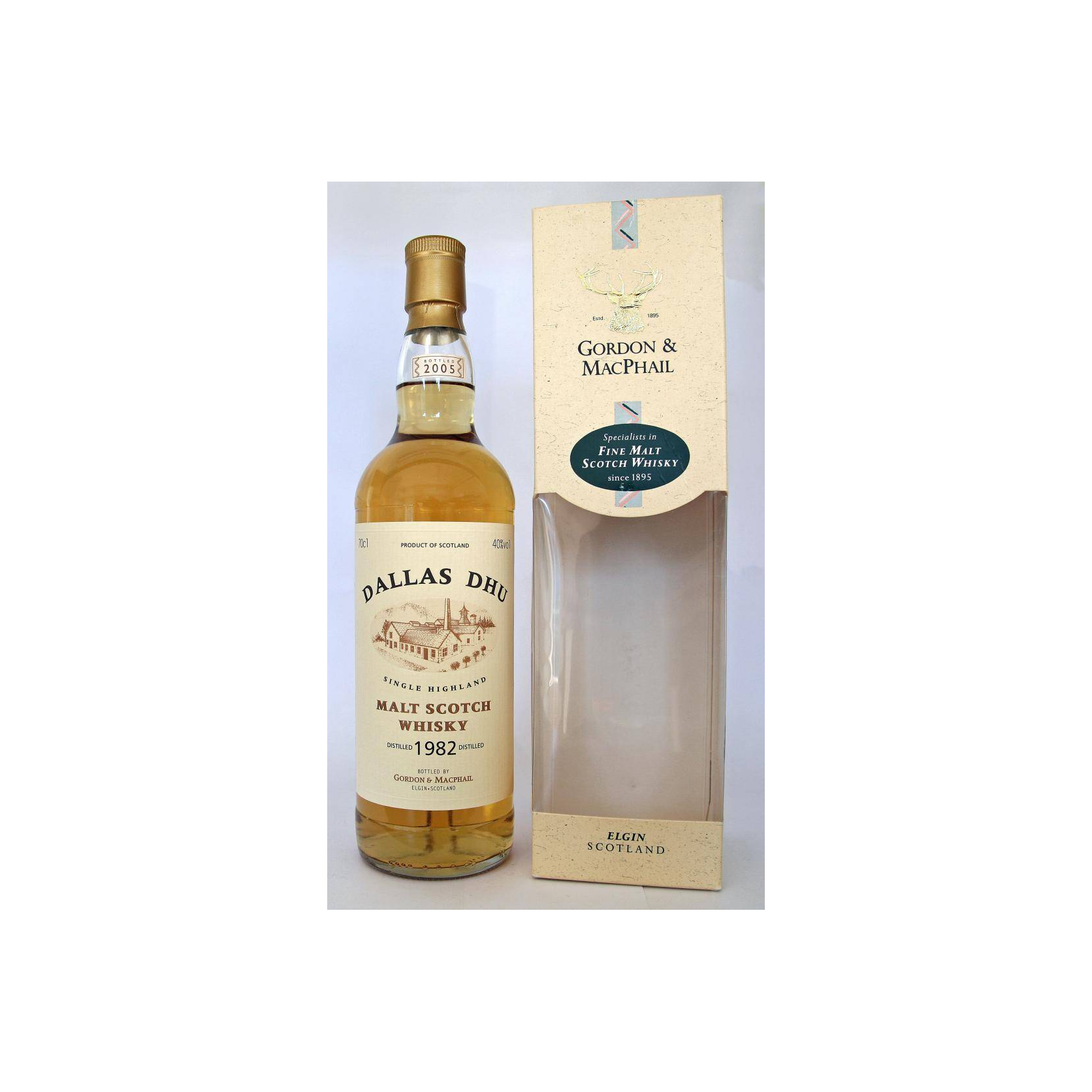 Dallas Dhu Licensed Bottling 1982 23 Years Single Malt Whisky 2