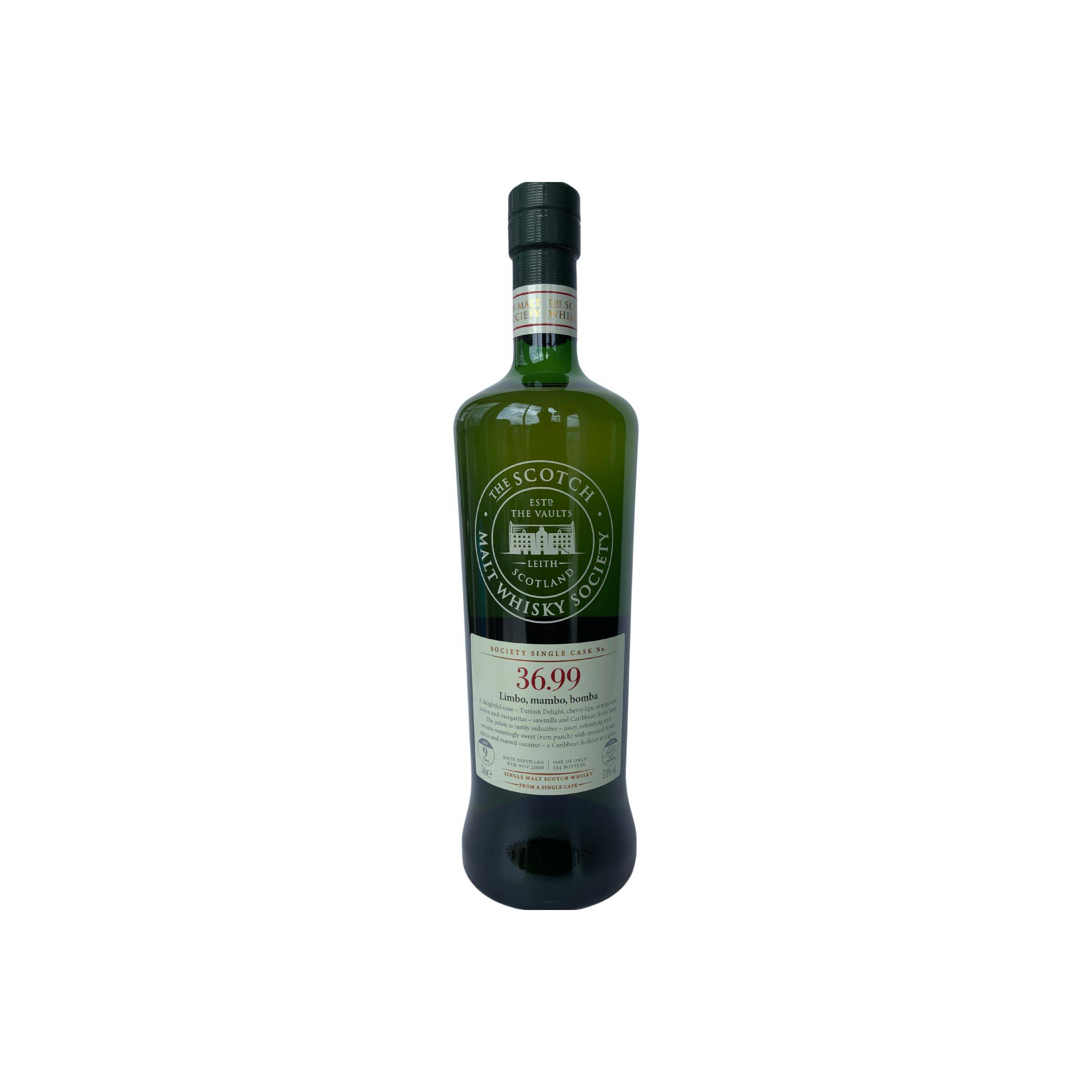 The Scotch Malt Whisky Society 2006 9 Years Single Malt Whisky