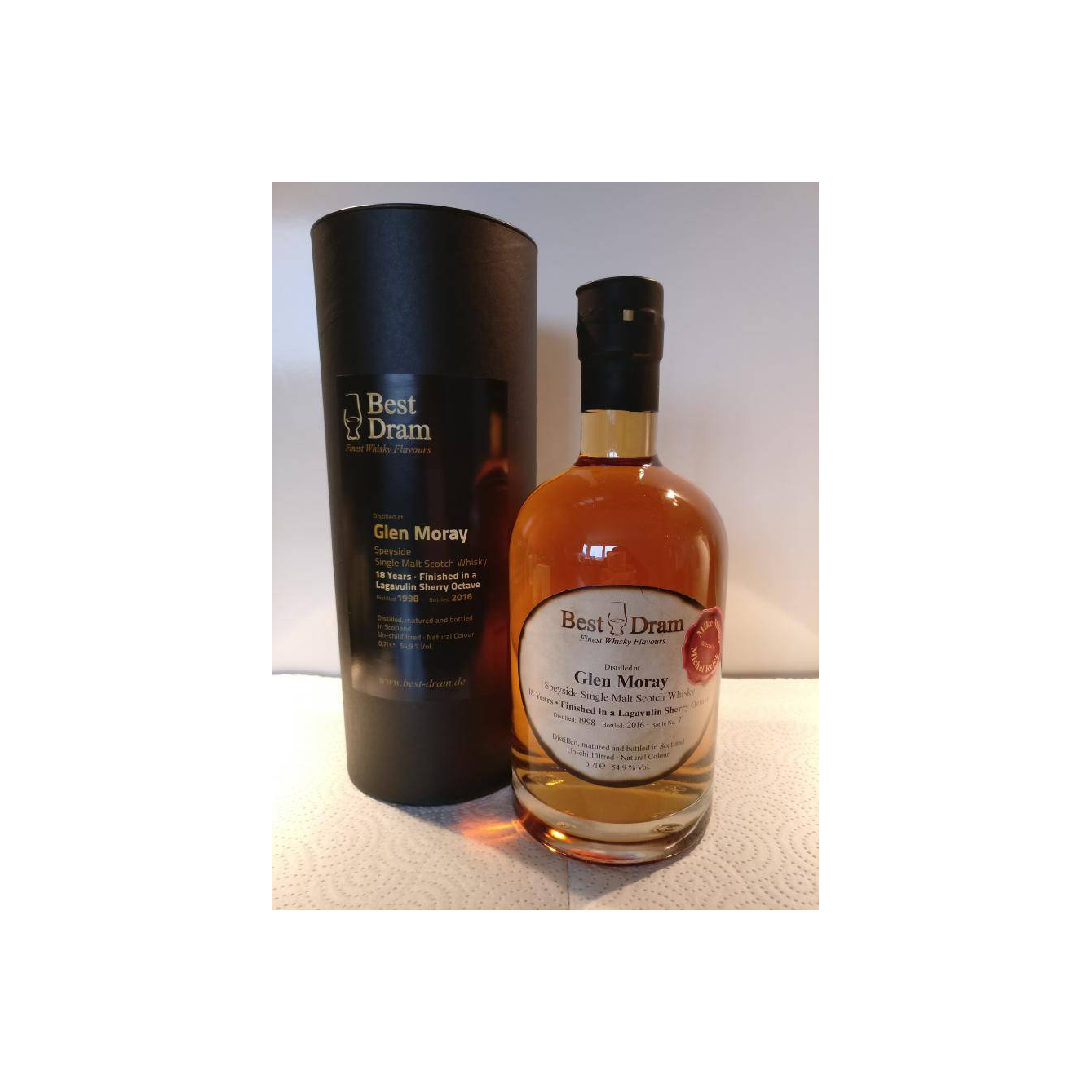 Glen Moray 1998 18 Years Single Malt Whisky 2