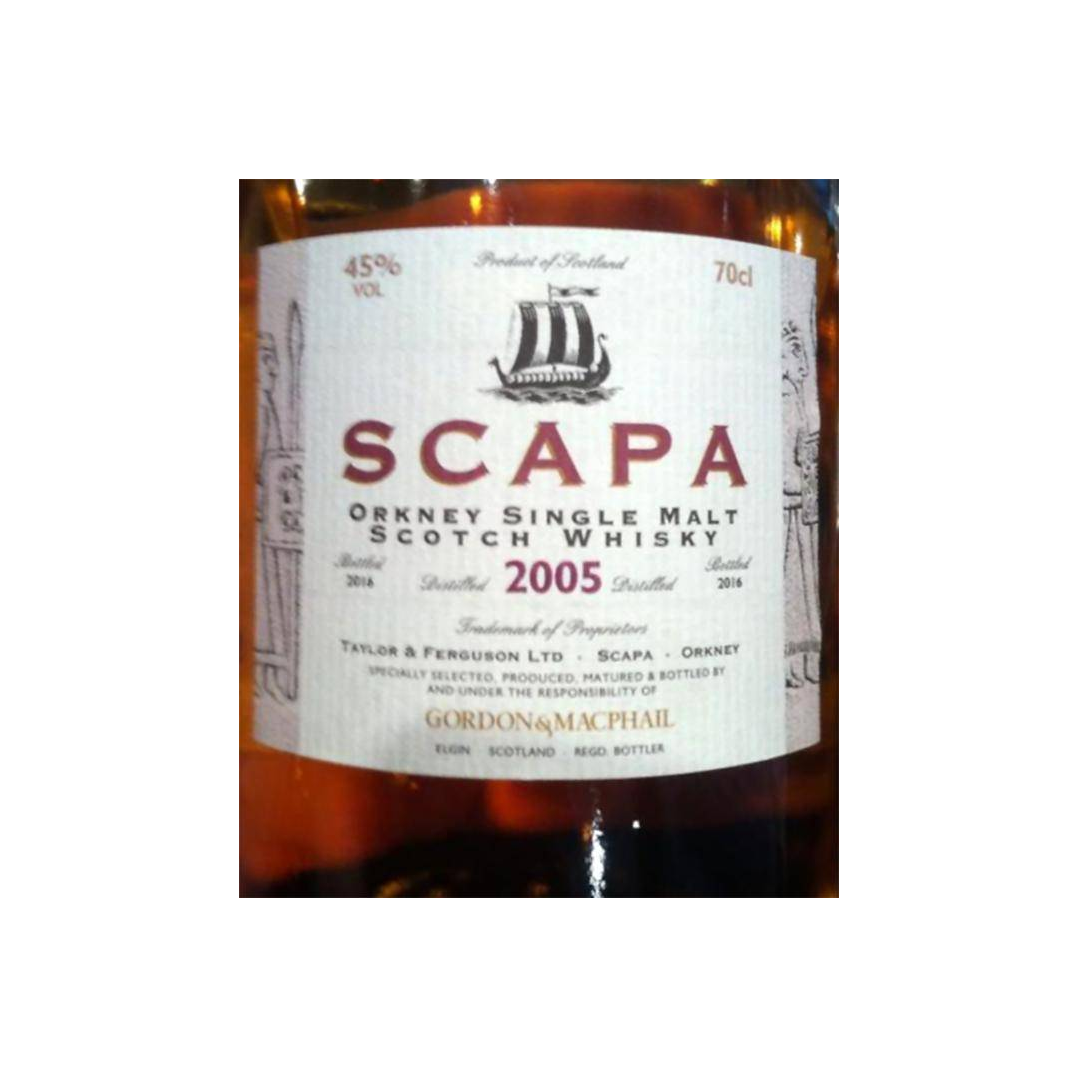 Scapa 2005 11 Years Single Malt Whisky 2