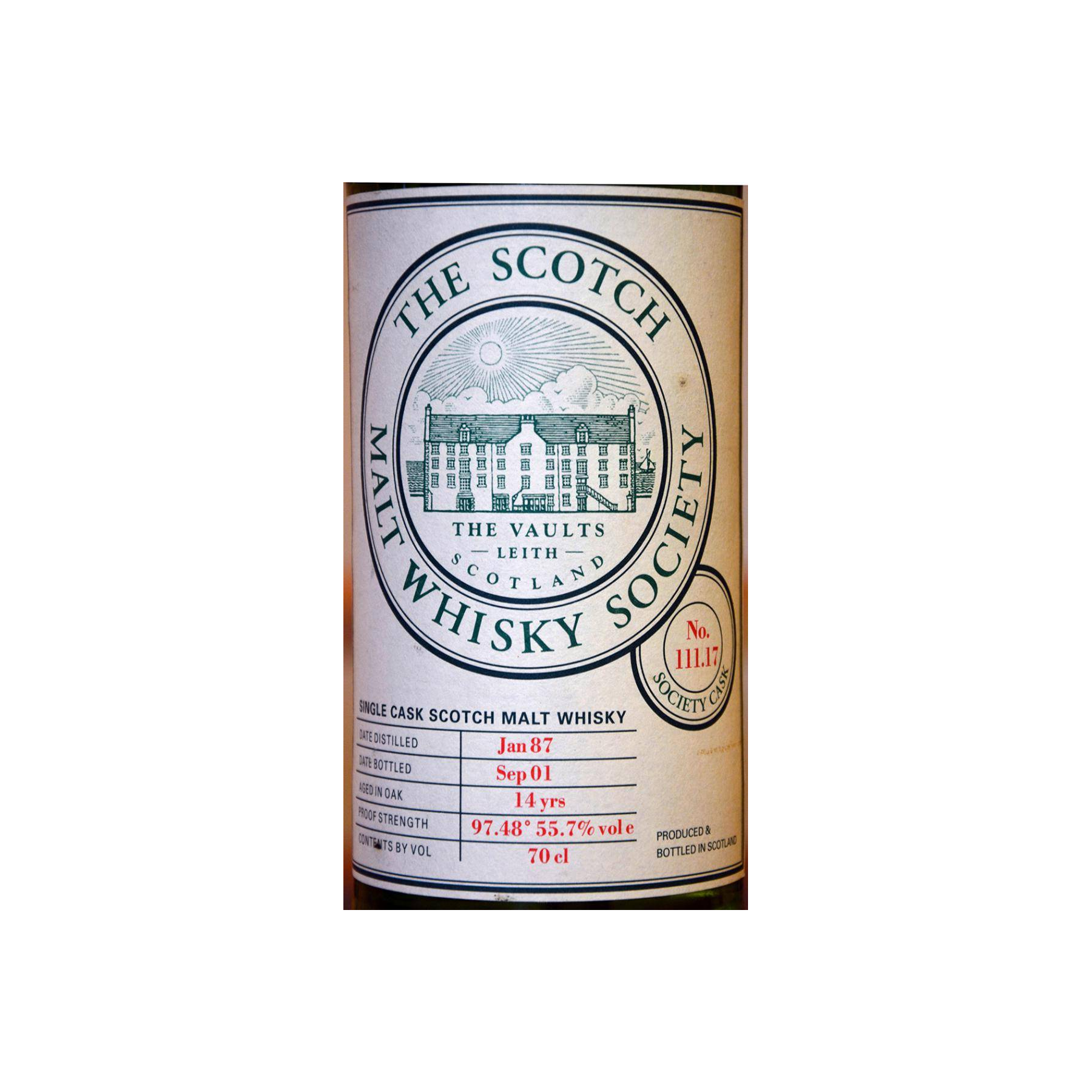 The Scotch Malt Whisky Society 1987 14 Years Single Malt Whisky 2
