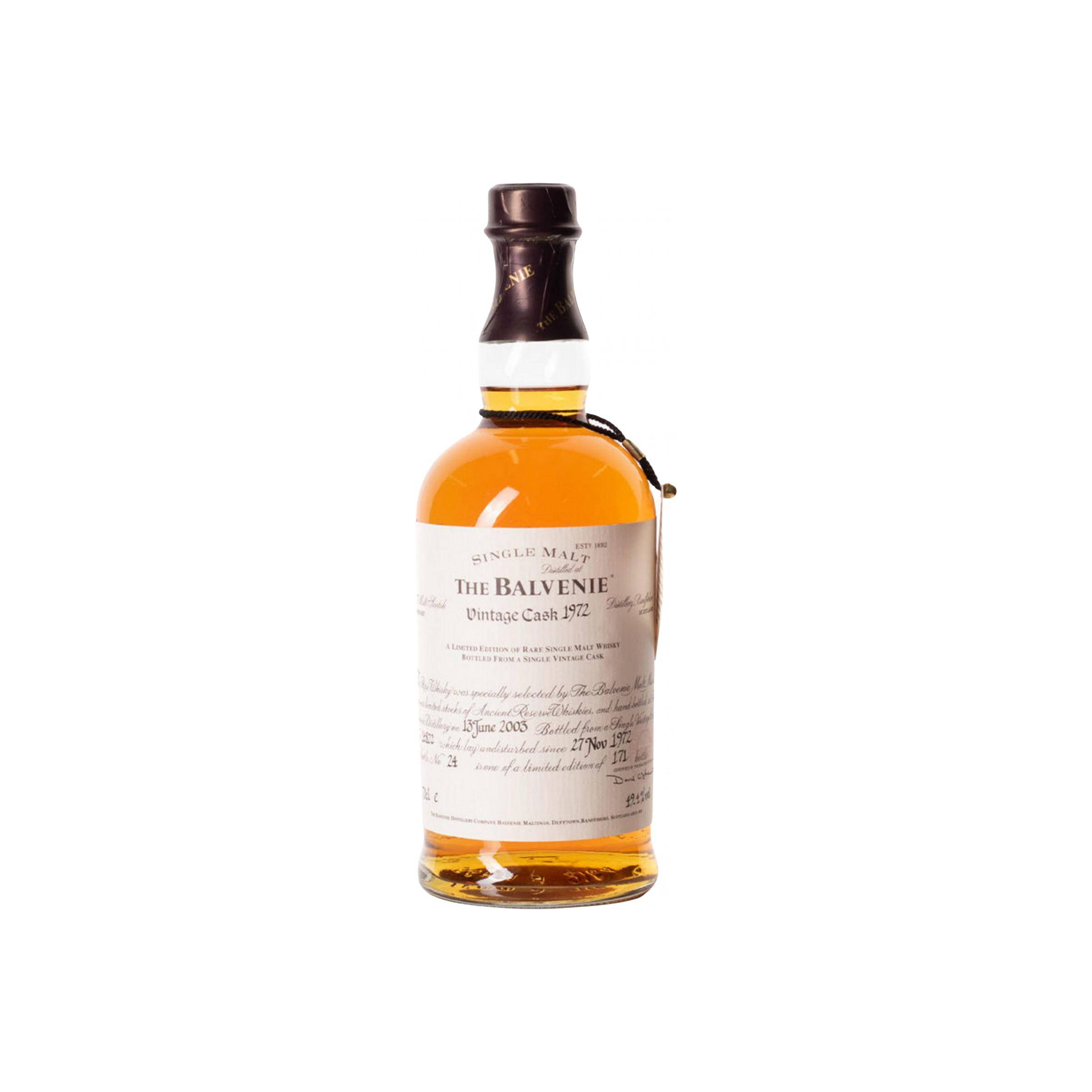 The Balvenie 1972 30 Years Single Malt Whisky