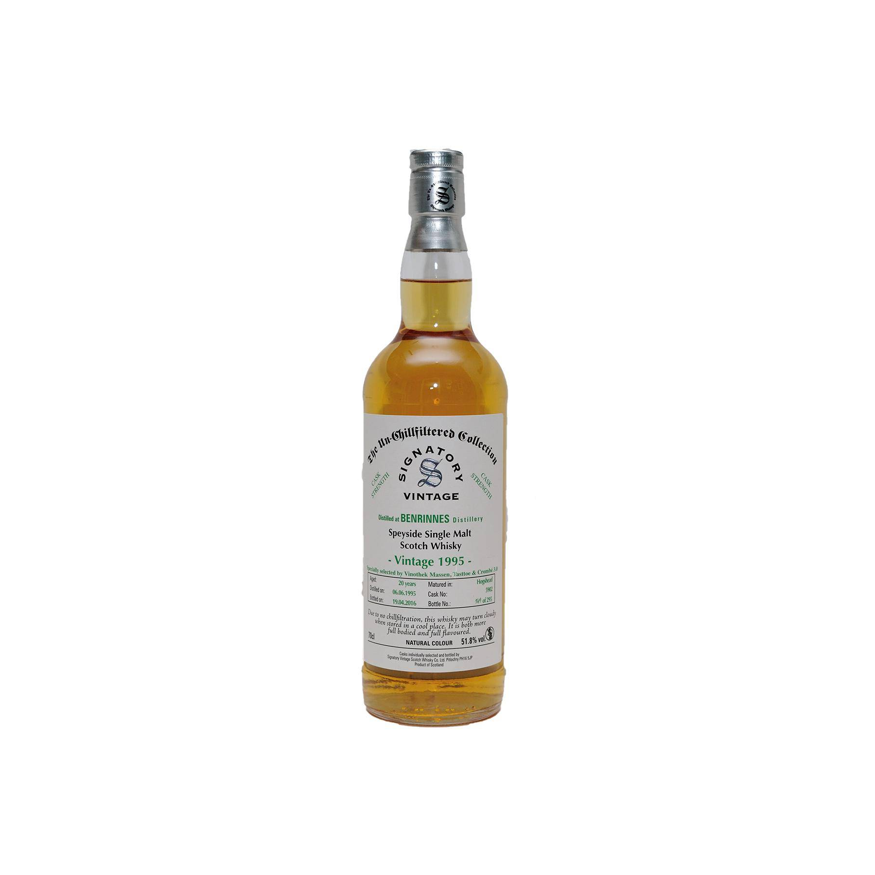 Benrinnes 1995 20 Years Single Malt Whisky