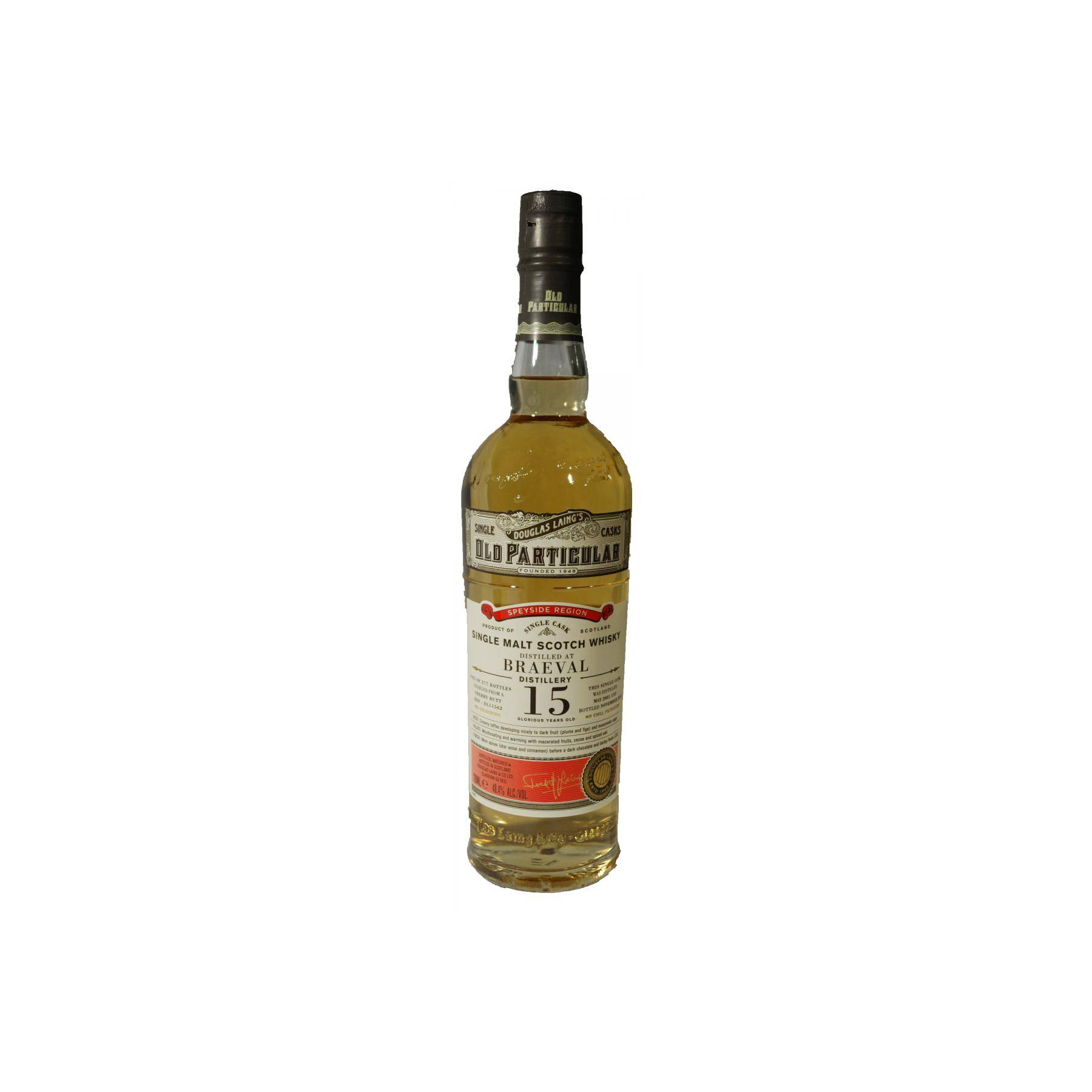 Braeval Old Particular 2001 15 Years Single Malt Whisky 2
