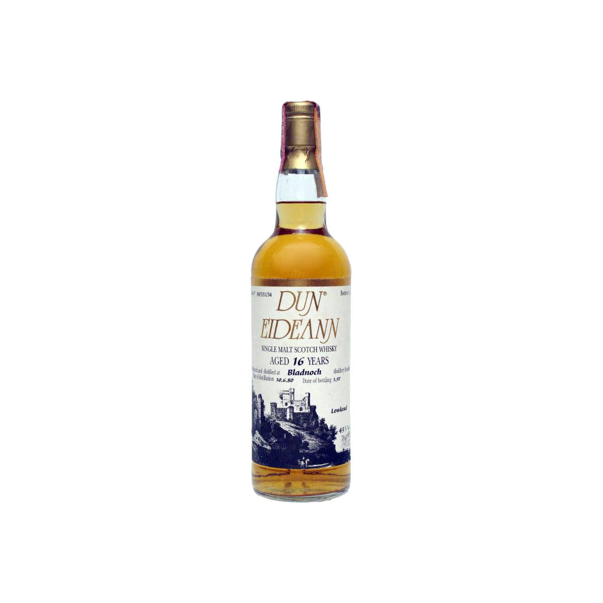 Bladnoch 1980 16 Years Single Malt Whisky