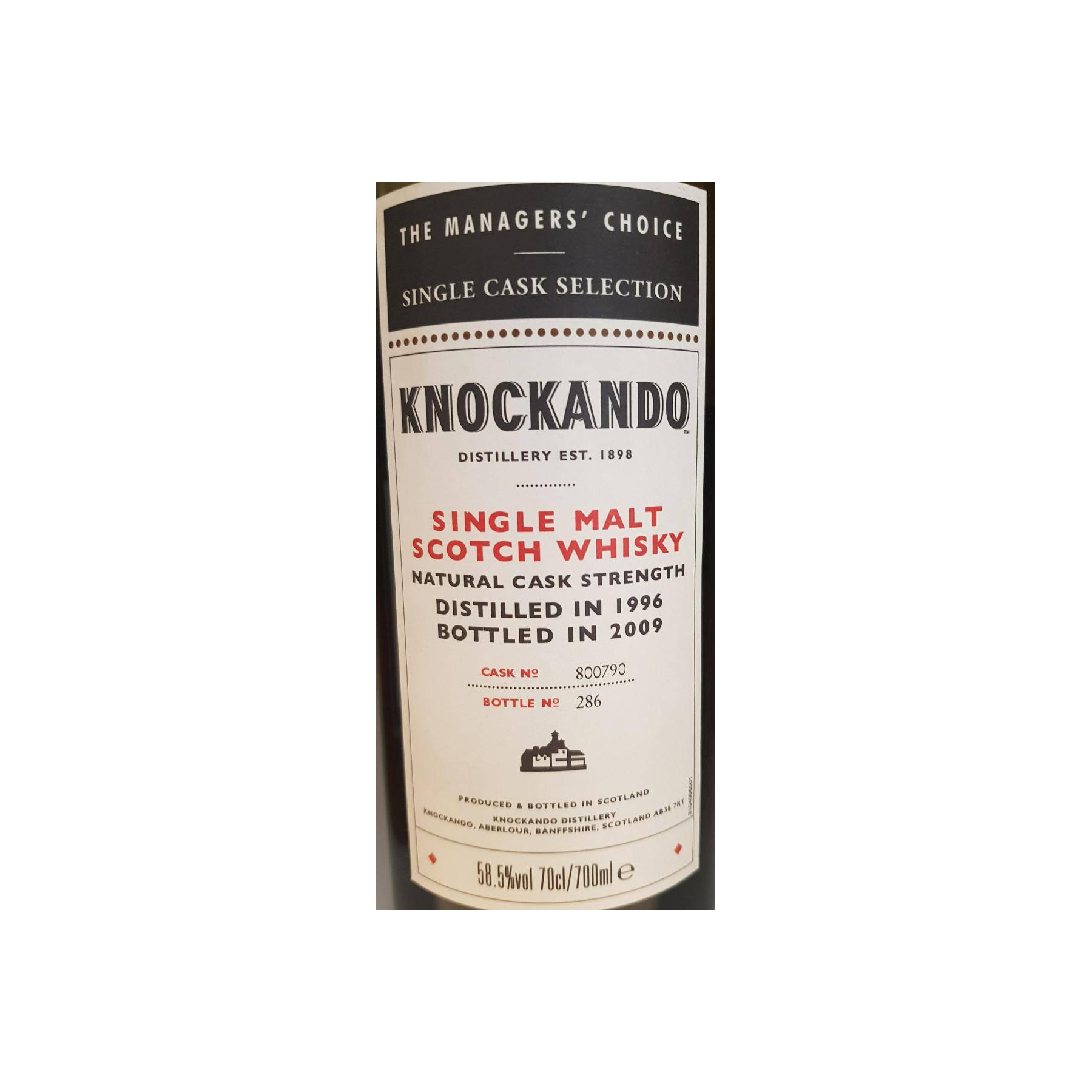 Knockando 1996 12 Years Single Malt Whisky 3