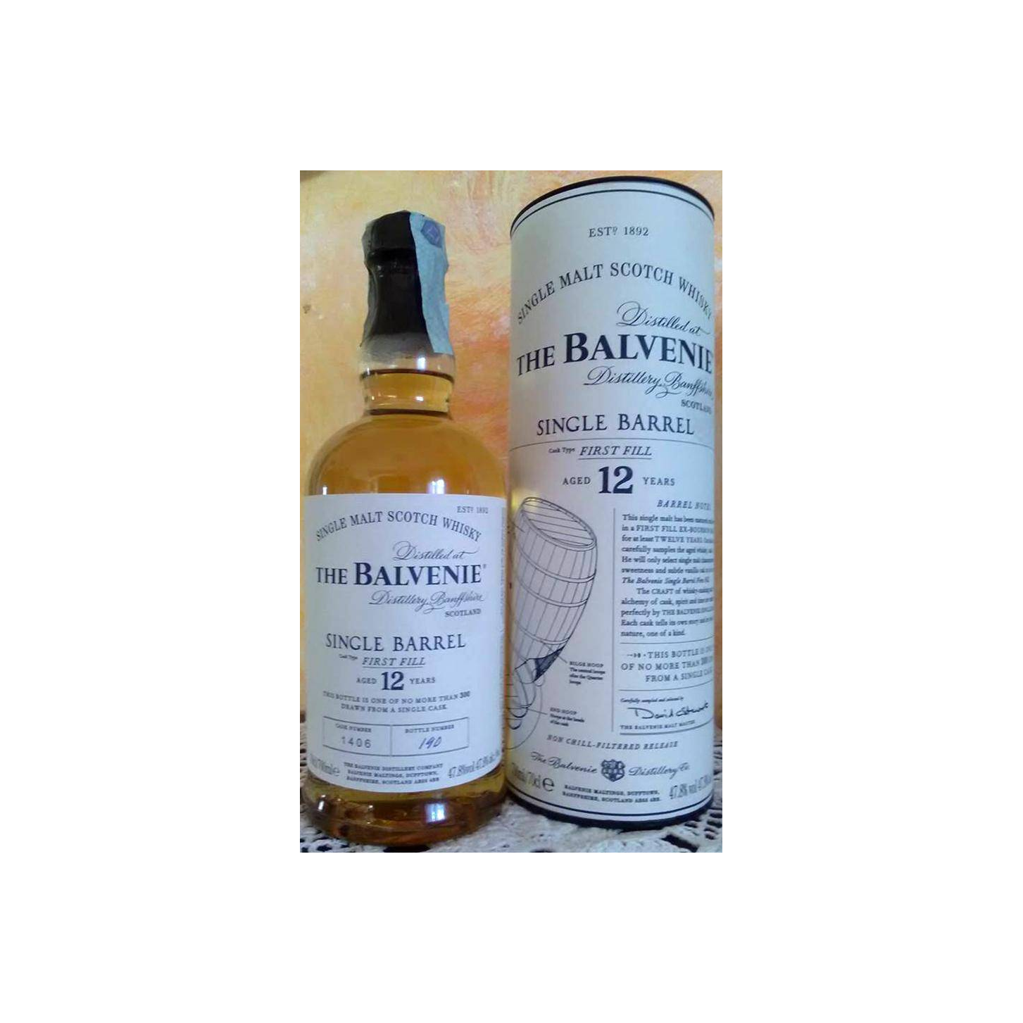 The Balvenie Single Cask 12 Years Single Malt Whisky 2