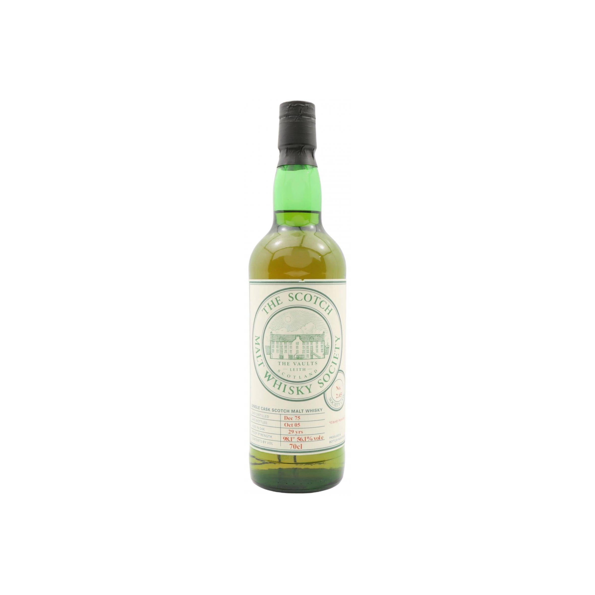The Scotch Malt Whisky Society 1975 29 Years Single Malt Whisky