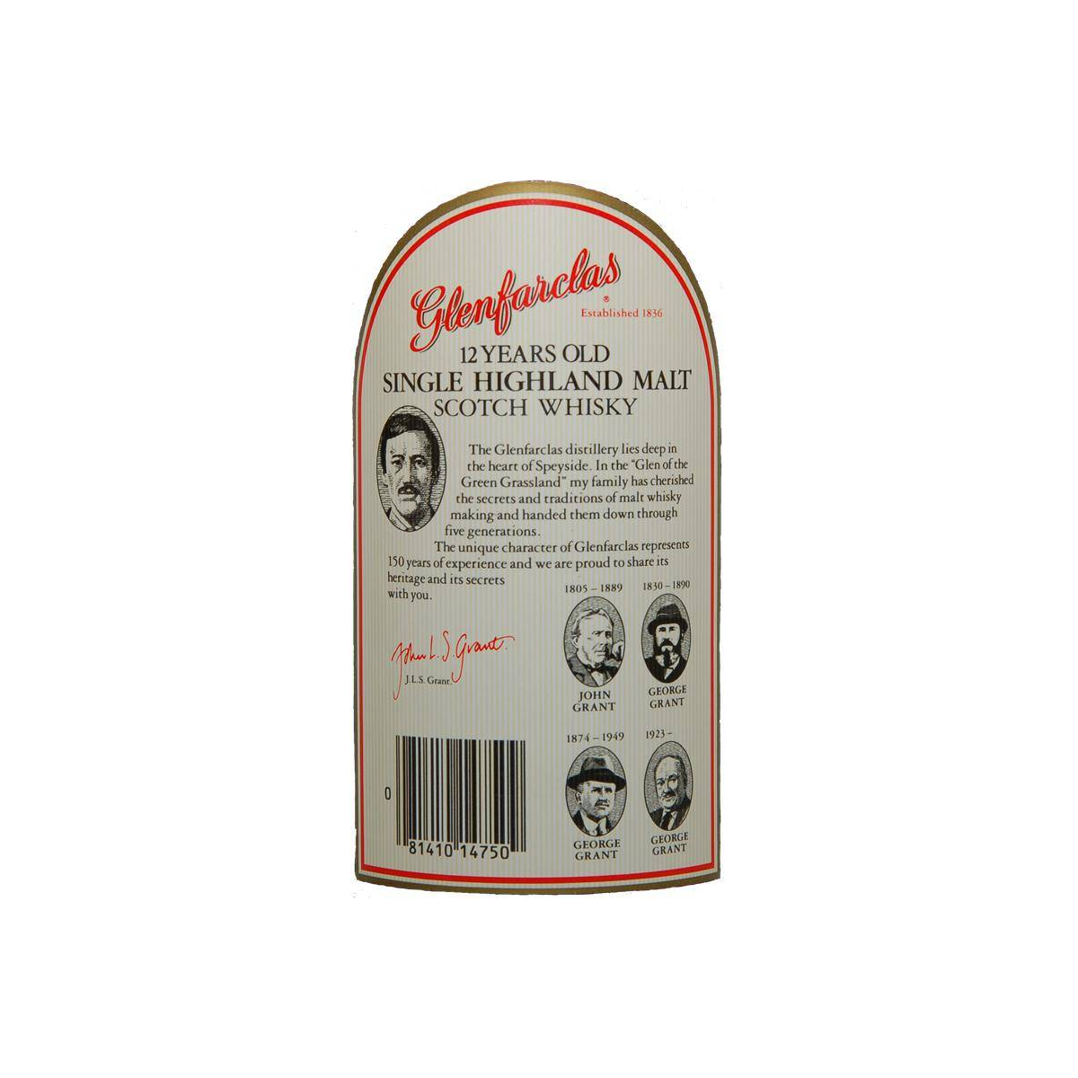 Glenfarclas 12 Years Single Malt Whisky 3
