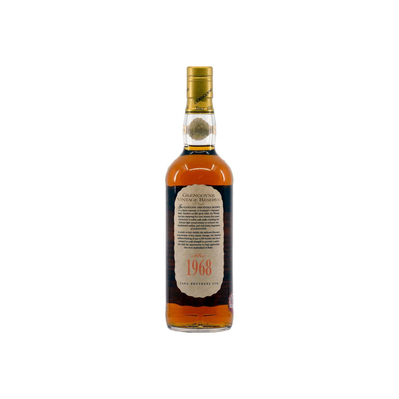 Glengoyne 1968 25 Years Single Malt Whisky 2