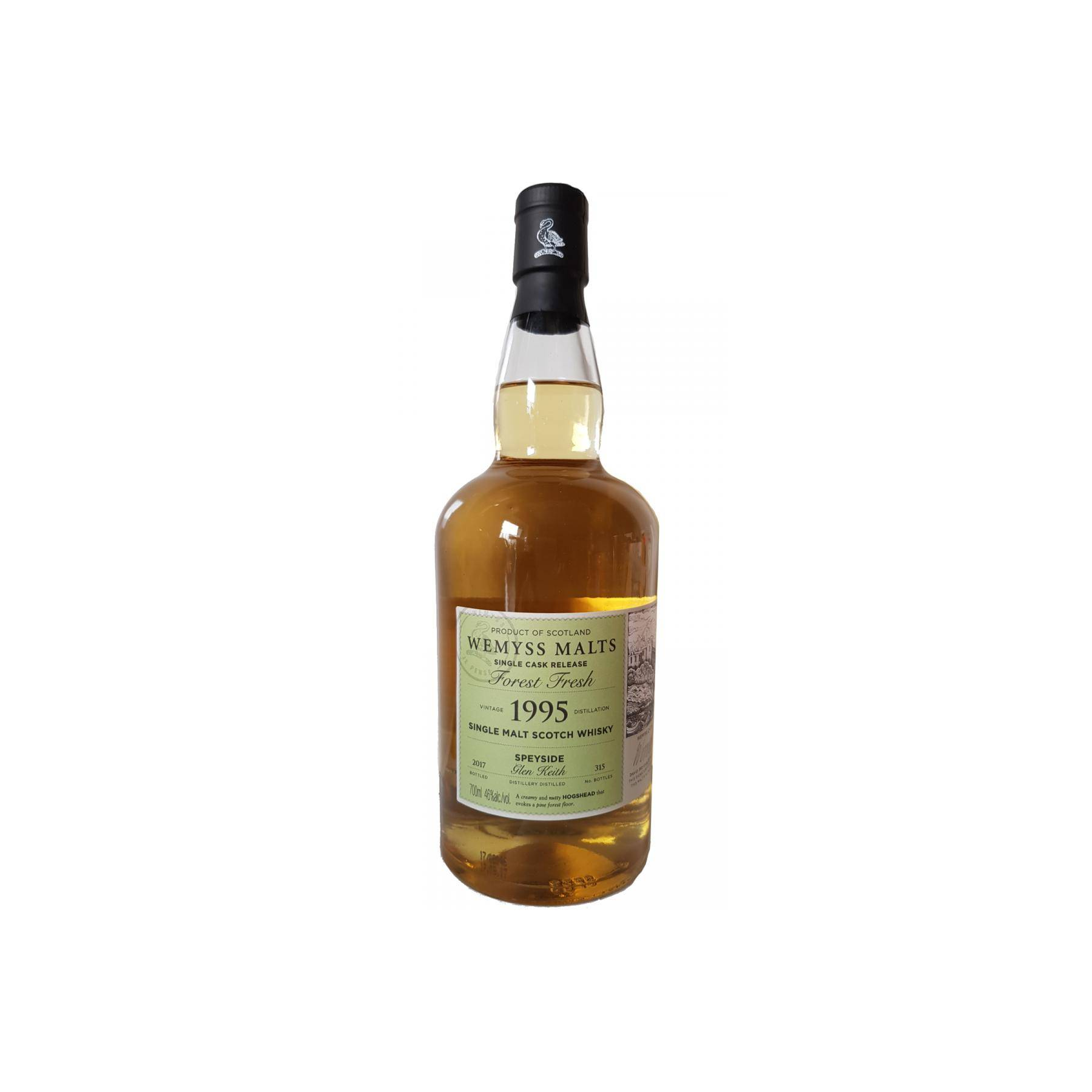 Glen Keith 1995 22 Years Single Malt Whisky