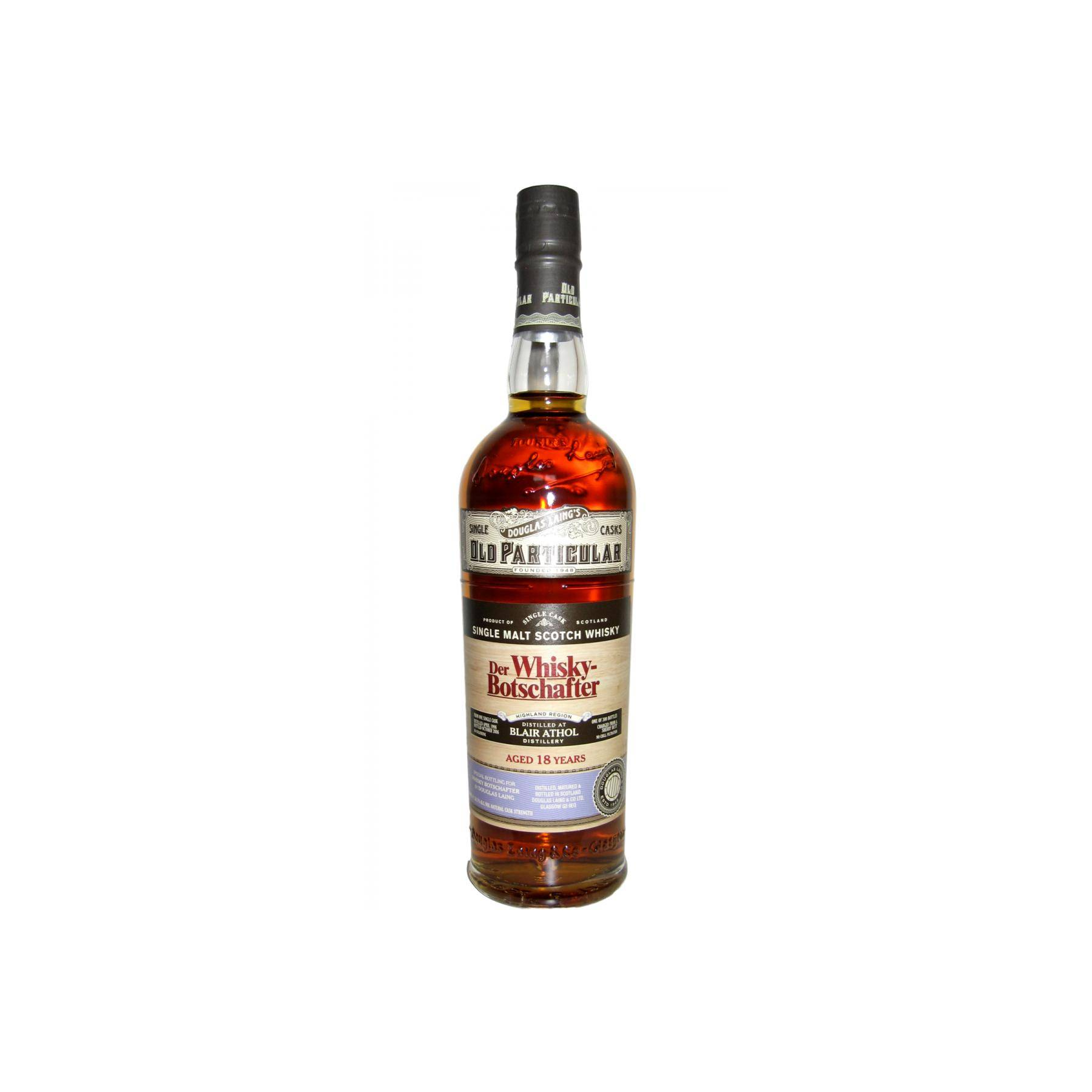 Blair Athol Old Particular 1998 18 Years Single Malt Whisky