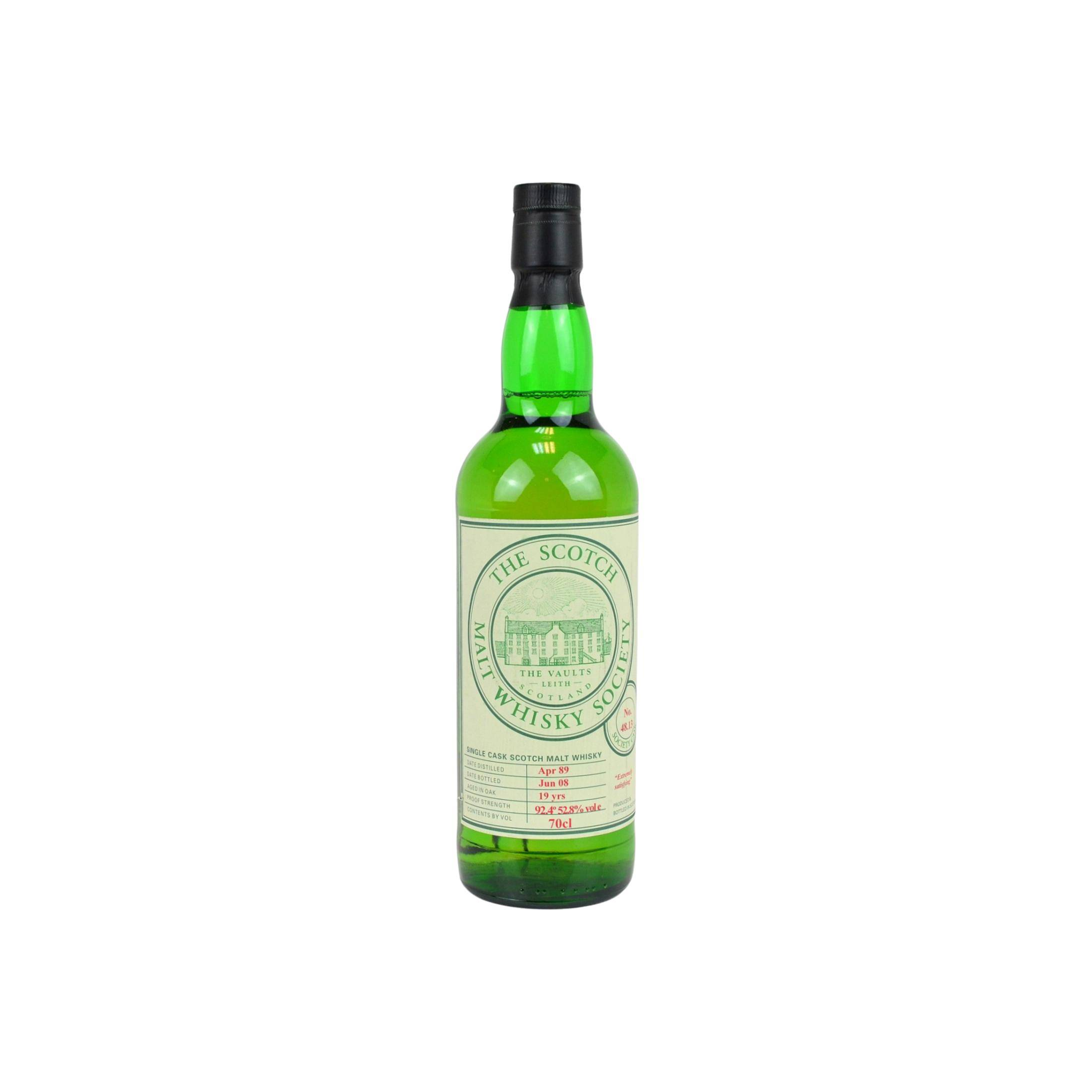 The Scotch Malt Whisky Society 1989 19 Years Single Malt Whisky