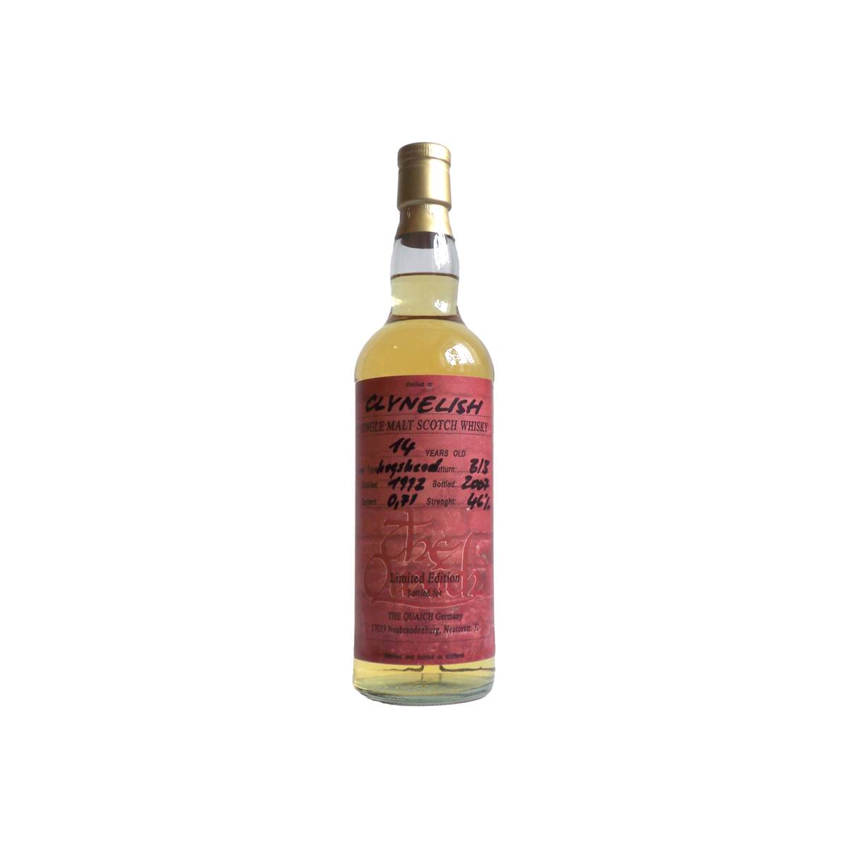 Clynelish 1992 14 Years Single Malt Whisky