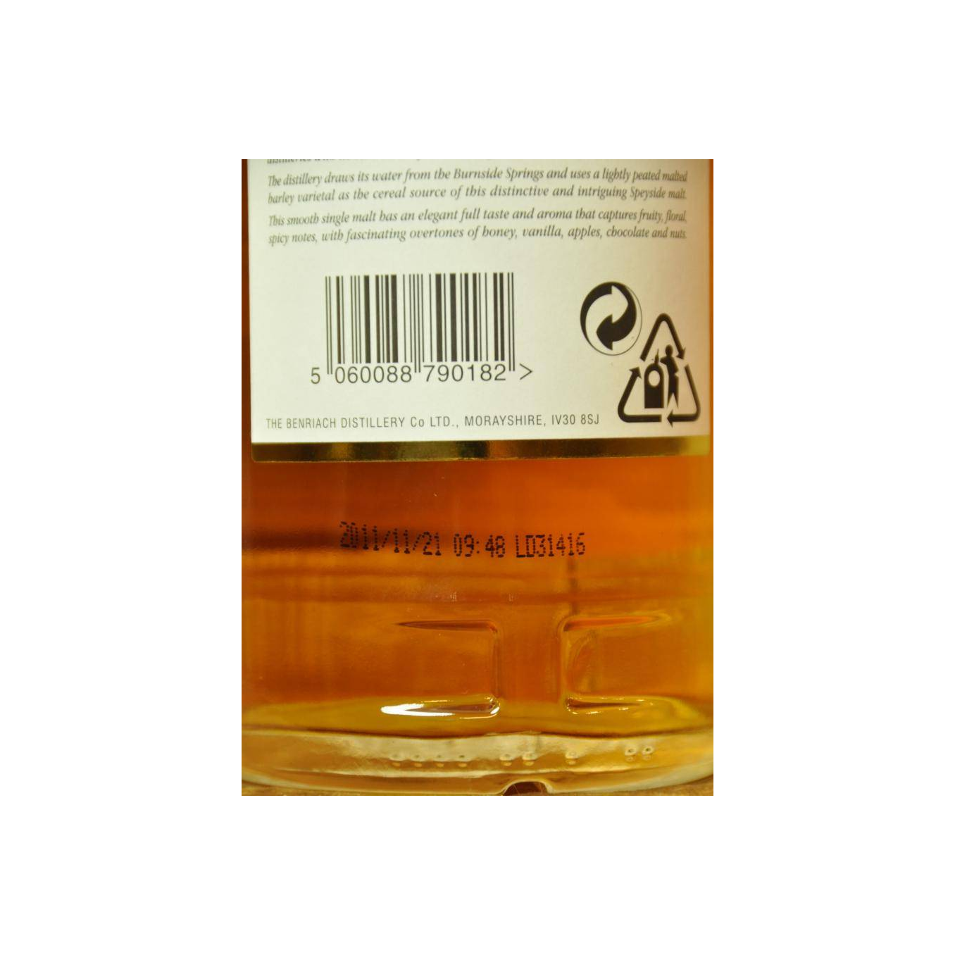BenRiach 20 Years Single Malt Whisky 3
